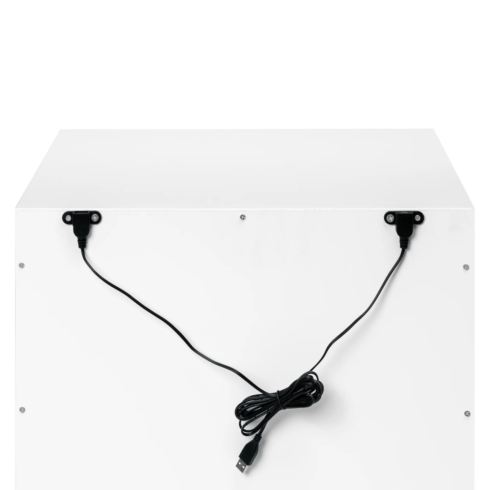 Hudson Nightstand With USB Port White