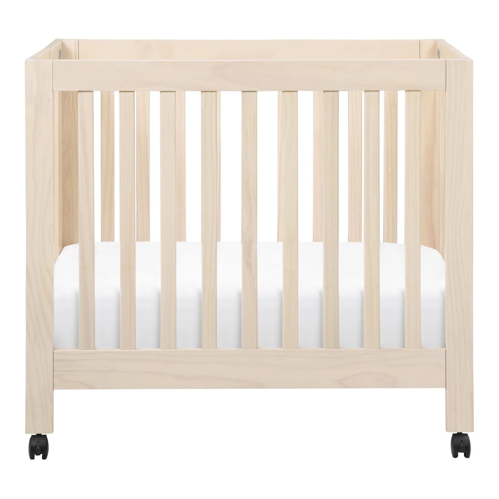 Origami Mini Crib - Washed Natural