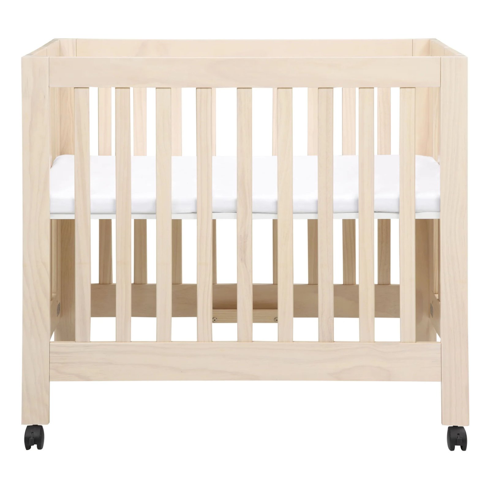 Origami Mini Crib - Washed Natural