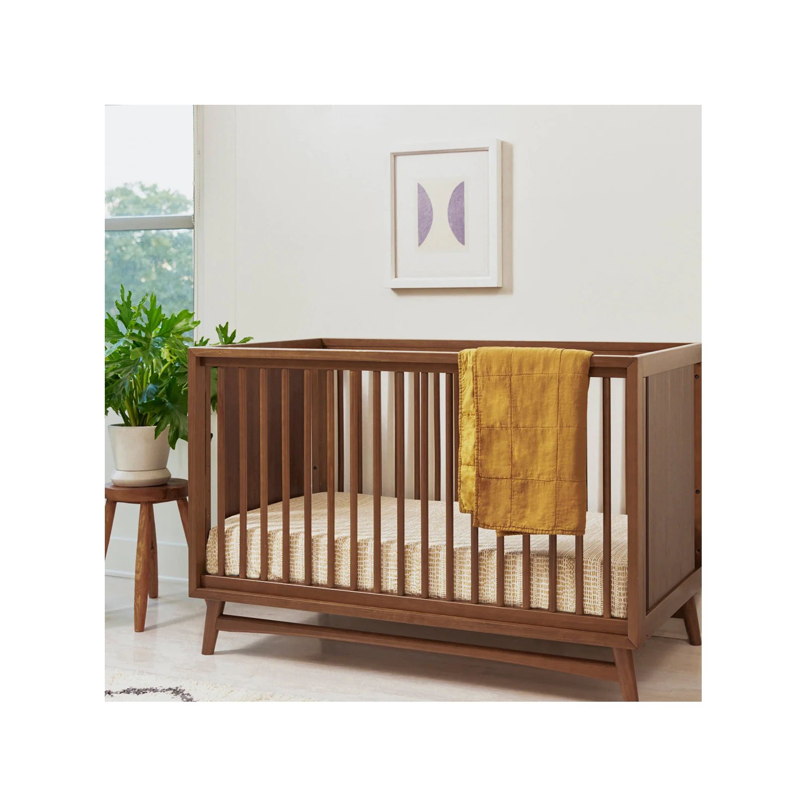 Peggy 3 In 1 Crib With Toddler Rail