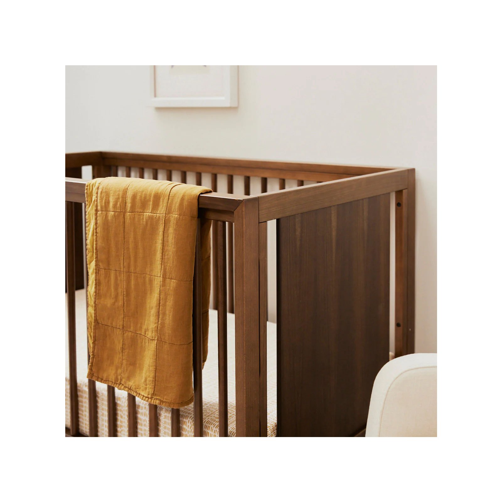 Peggy 3 In 1 Crib With Toddler Rail