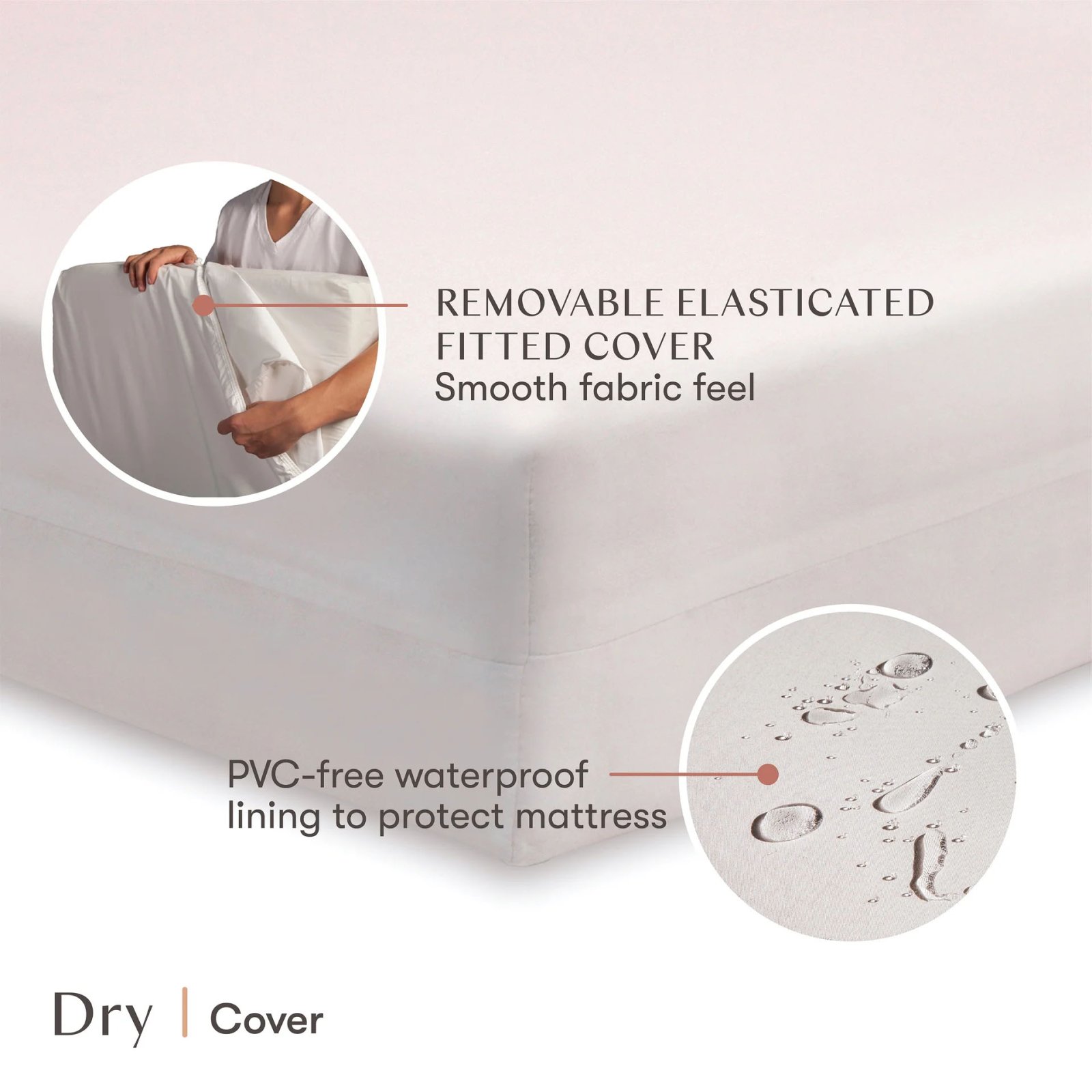Pure Core Crib Mattress With Dry Waterproof Cover