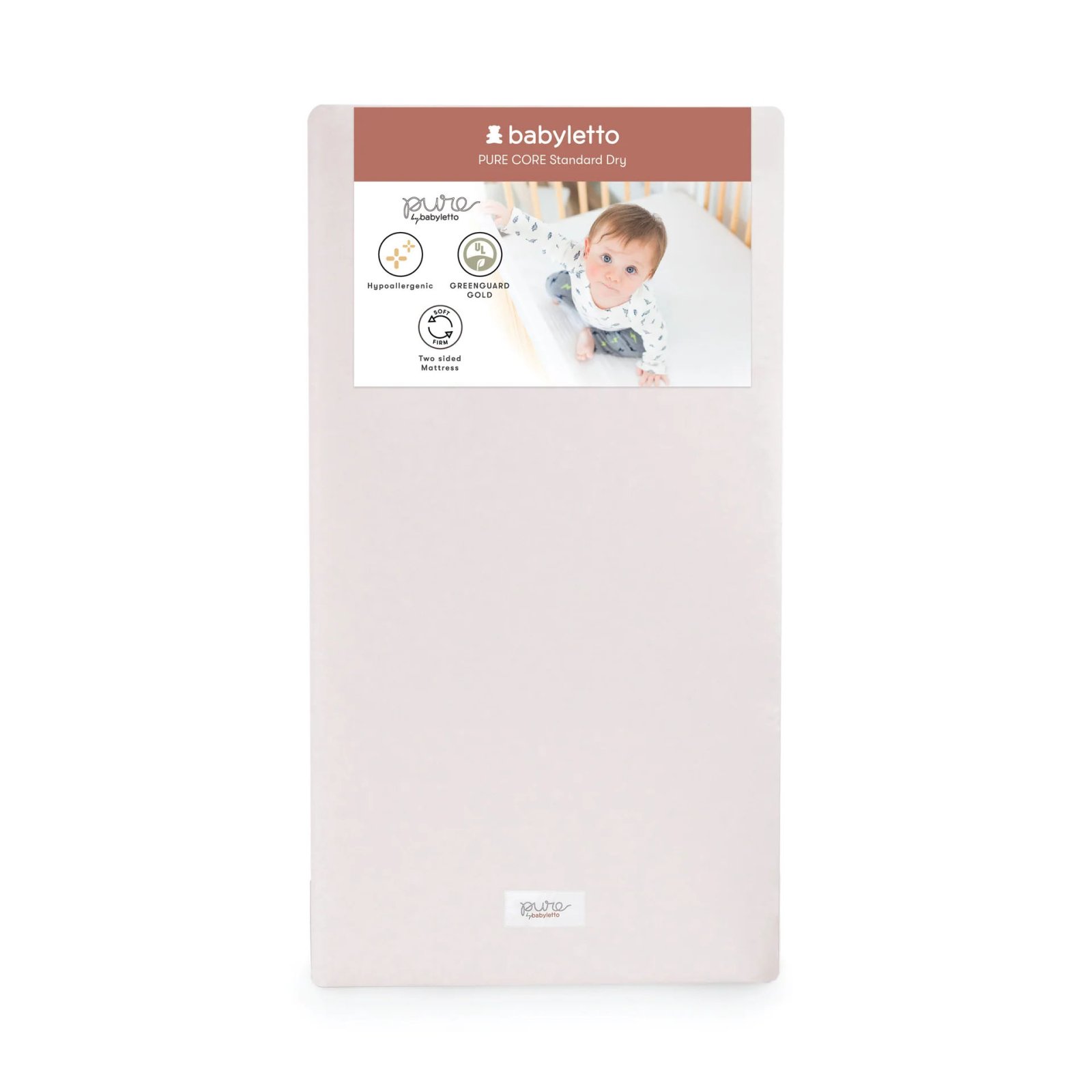 Pure Core Crib Mattress With Dry Waterproof Cover