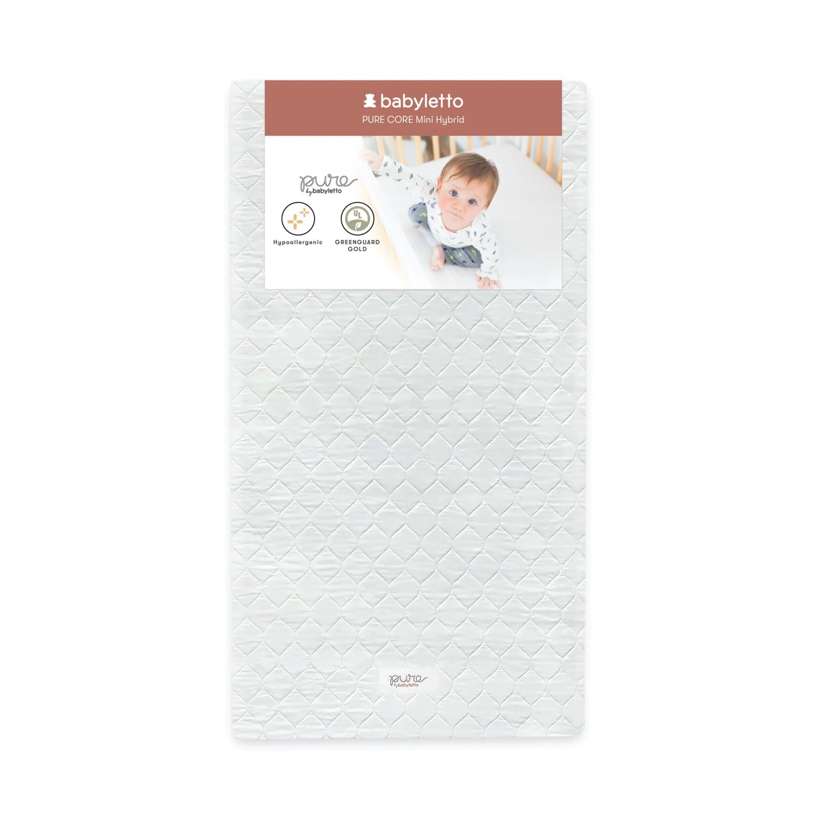 Pure Core Mini Crib Mattress With Hybird Cover