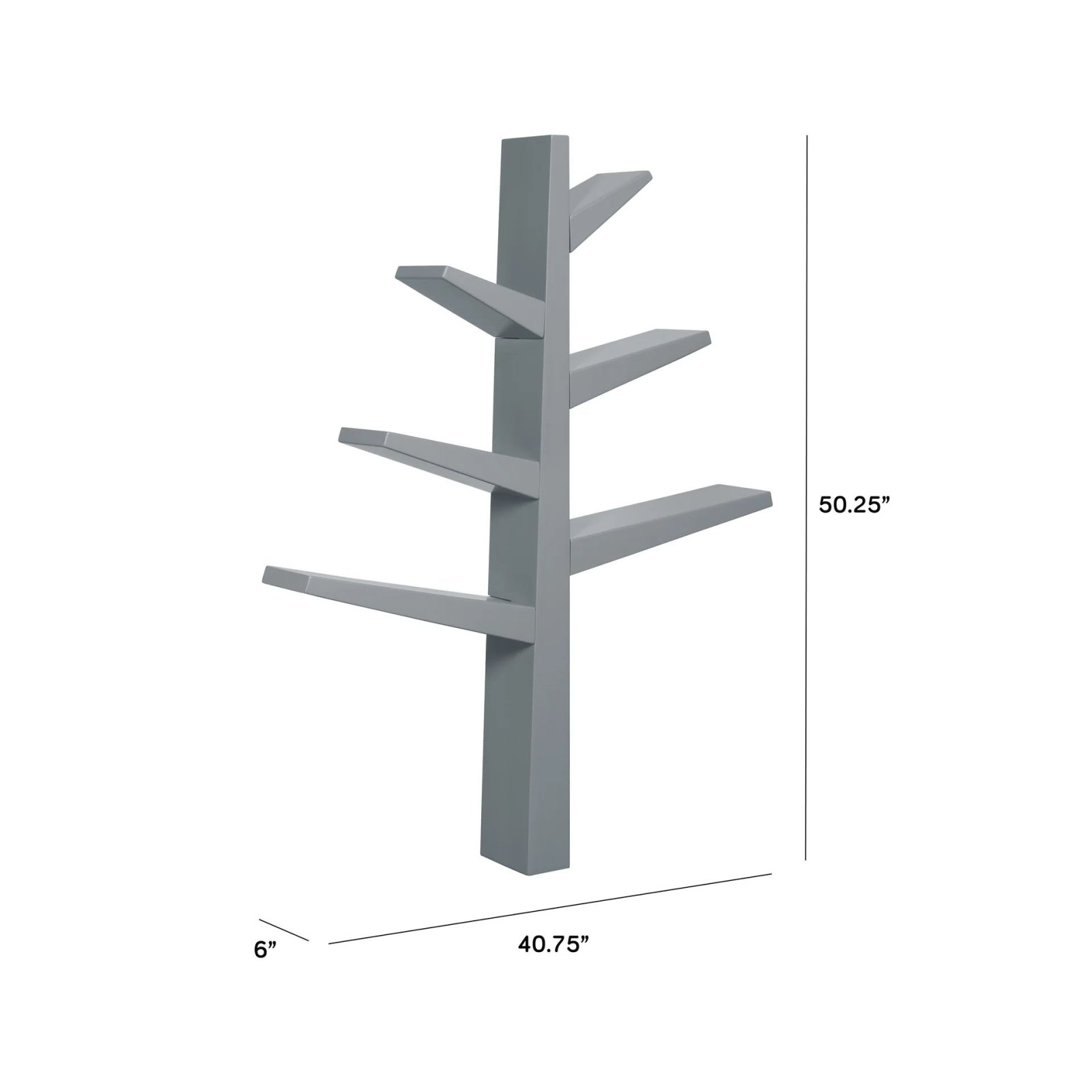 Spruce Tree Bookcase Grey