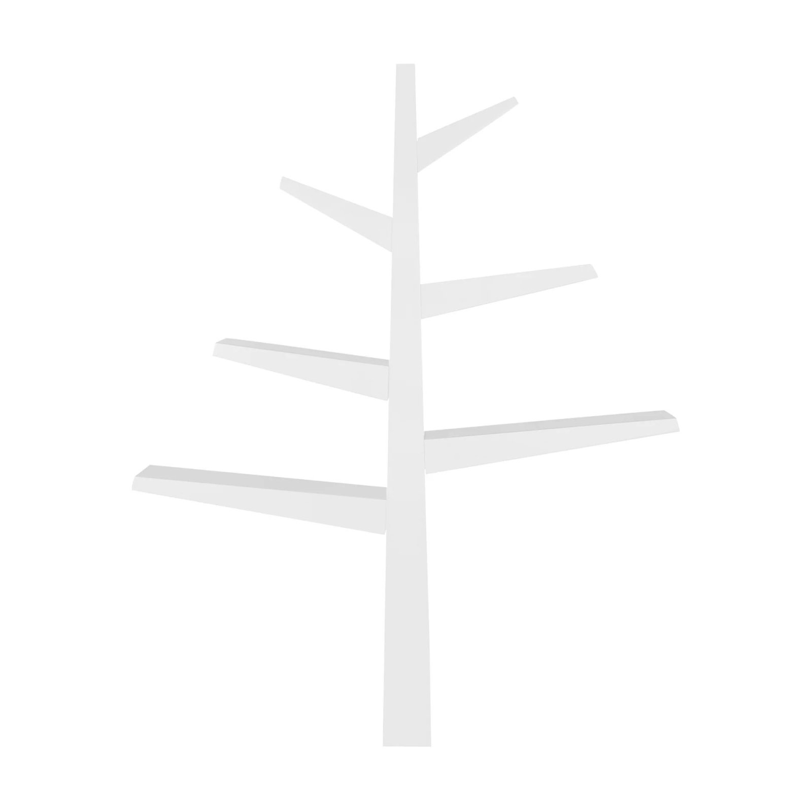 Spruce Tree Bookcase White