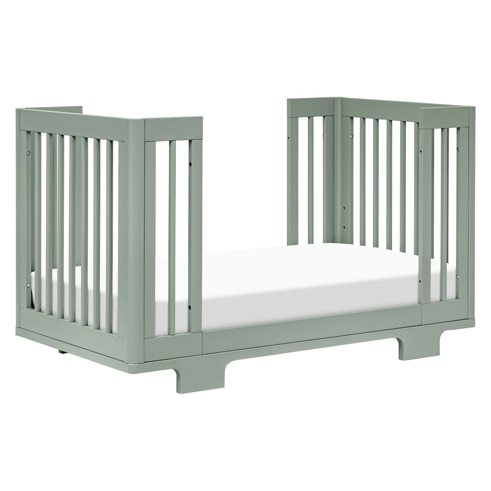 Yuzu 8 in 1 Convertible Crib with All Stages Conversion Kit - Light Sage