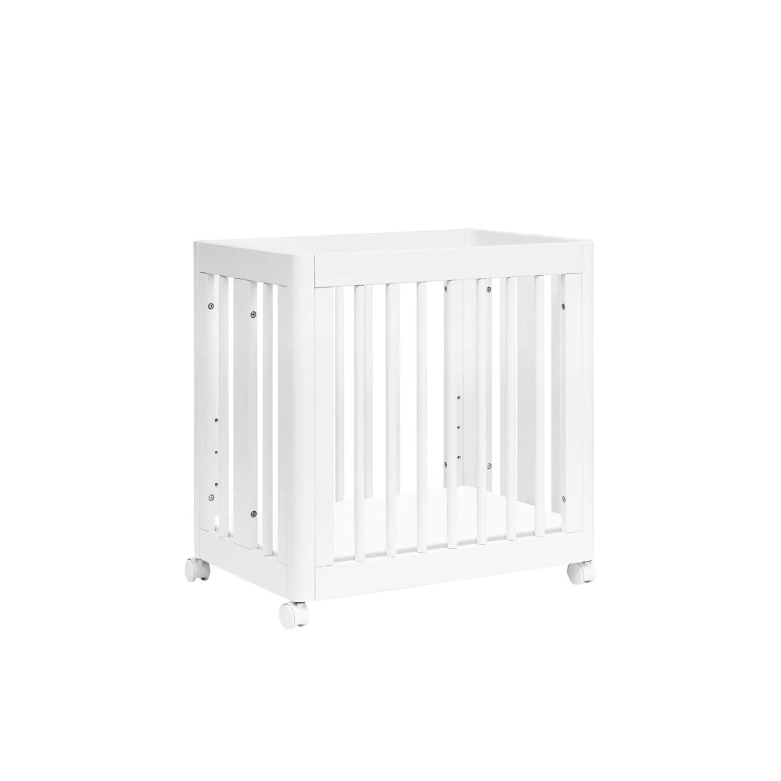 Yuzu 8 in 1 Convertible Crib with All Stages Conversion Kit - White
