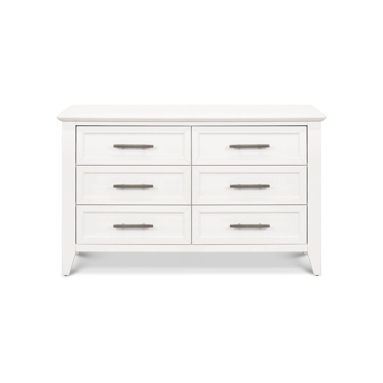 Beckett 6 Drawer Double Dresser - Warm White