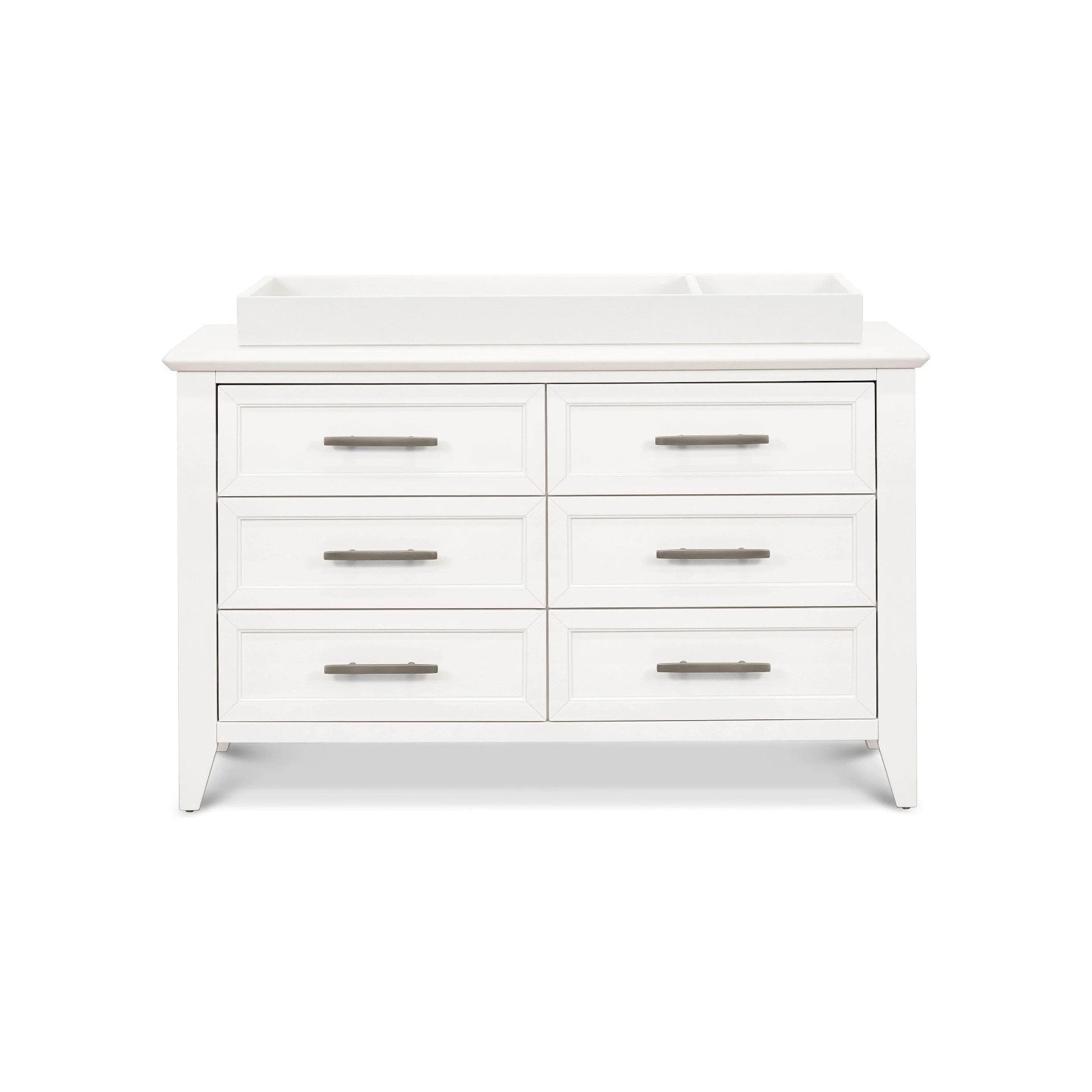 Beckett 6 Drawer Double Dresser - Warm White