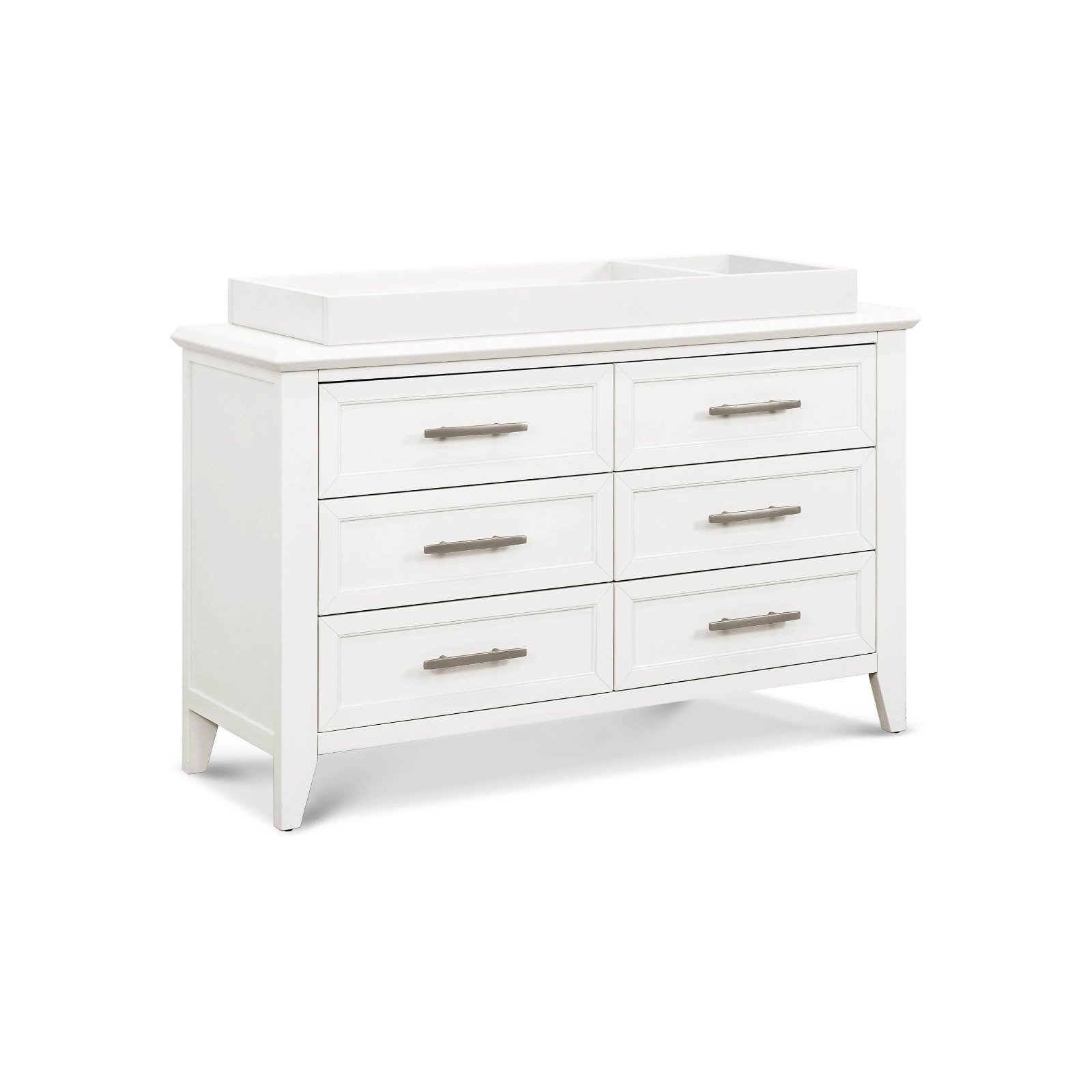 Beckett 6 Drawer Double Dresser - Warm White