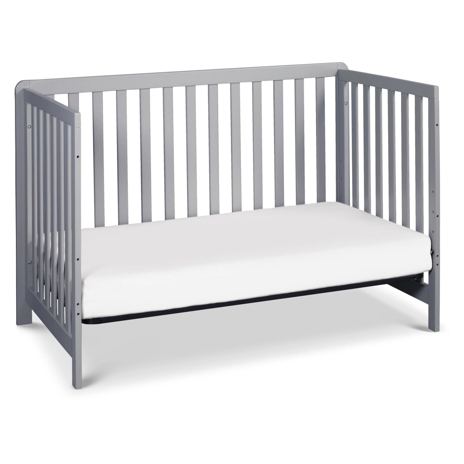 Colby 4-in-1 Low Profile Convertible Crib - Grey