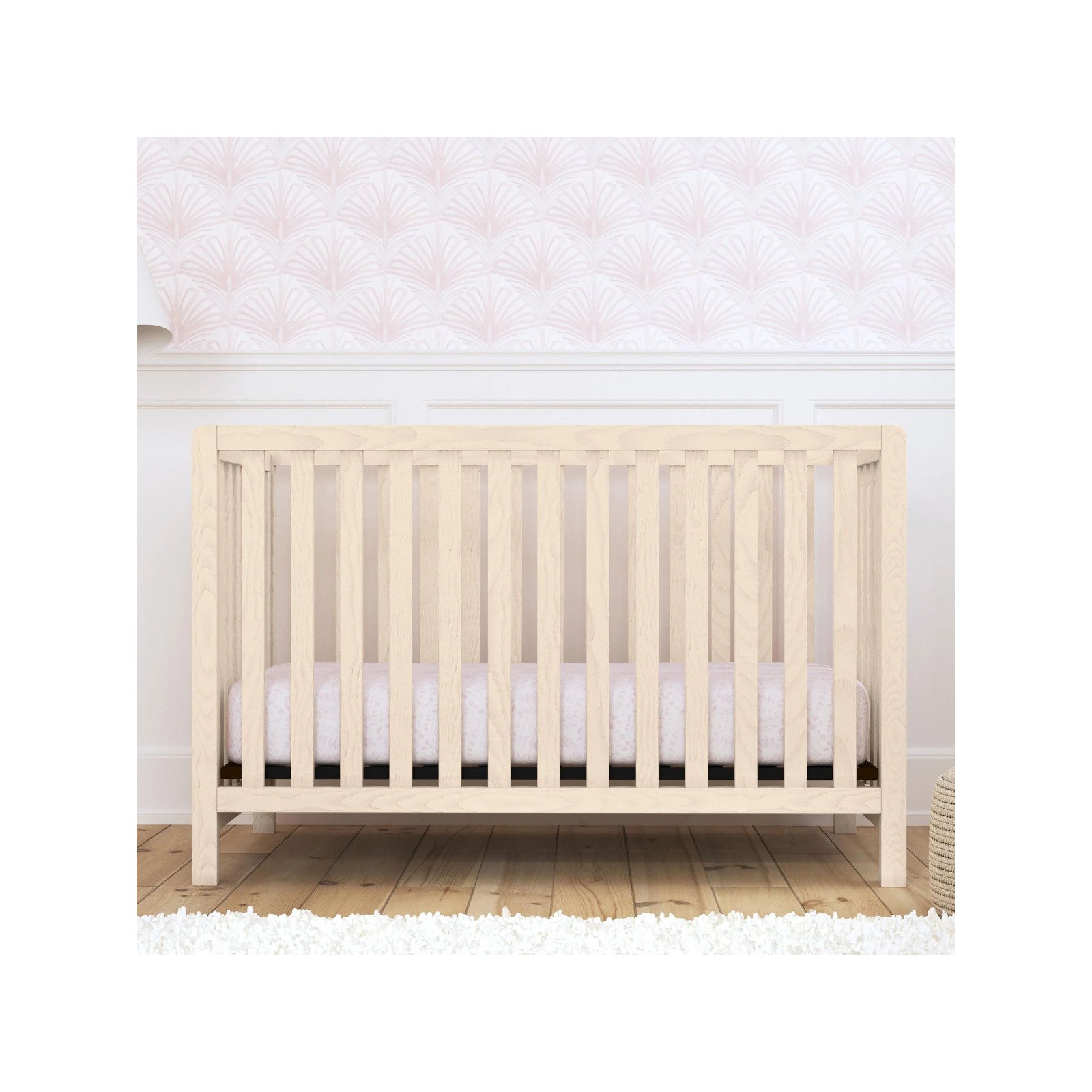 Colby 4-in-1 Low Profile Convertible Crib - Washed Natural
