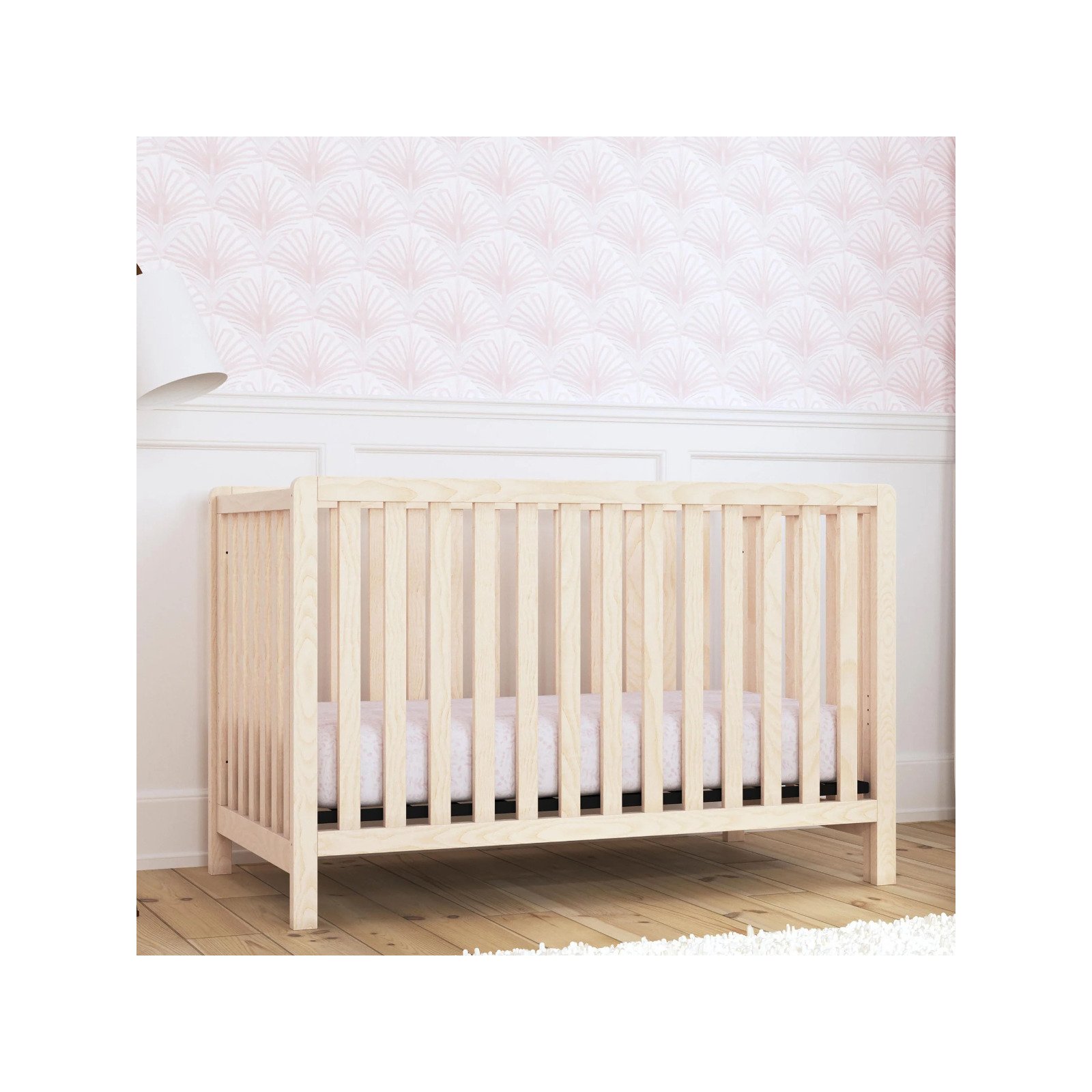 Colby 4-in-1 Low Profile Convertible Crib - Washed Natural