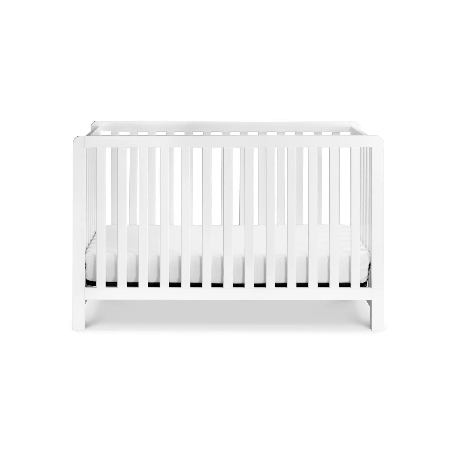 Colby 4-in-1 Low Profile Convertible Crib - White 
