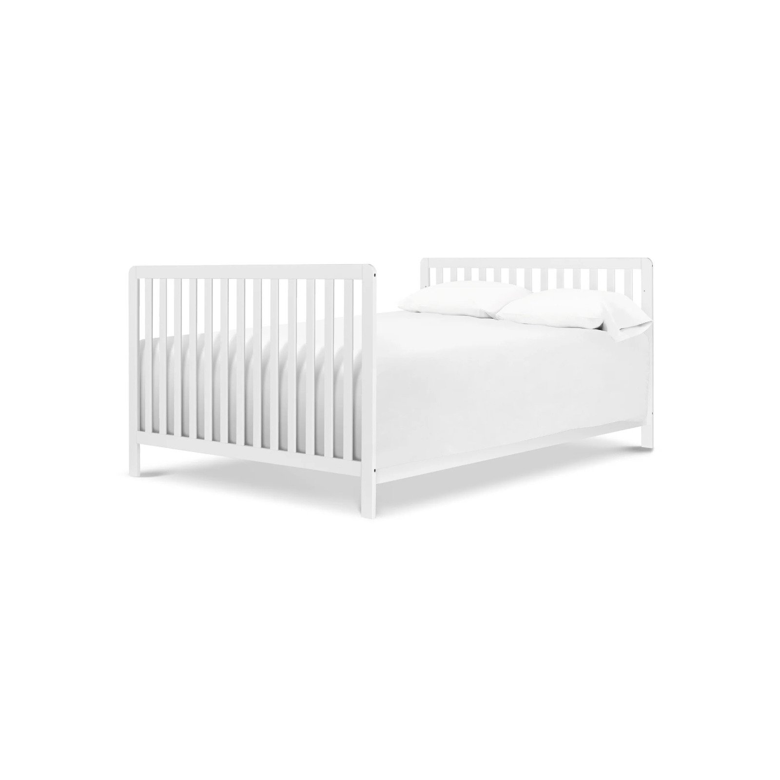 Colby 4-in-1 Low Profile Convertible Crib - White 