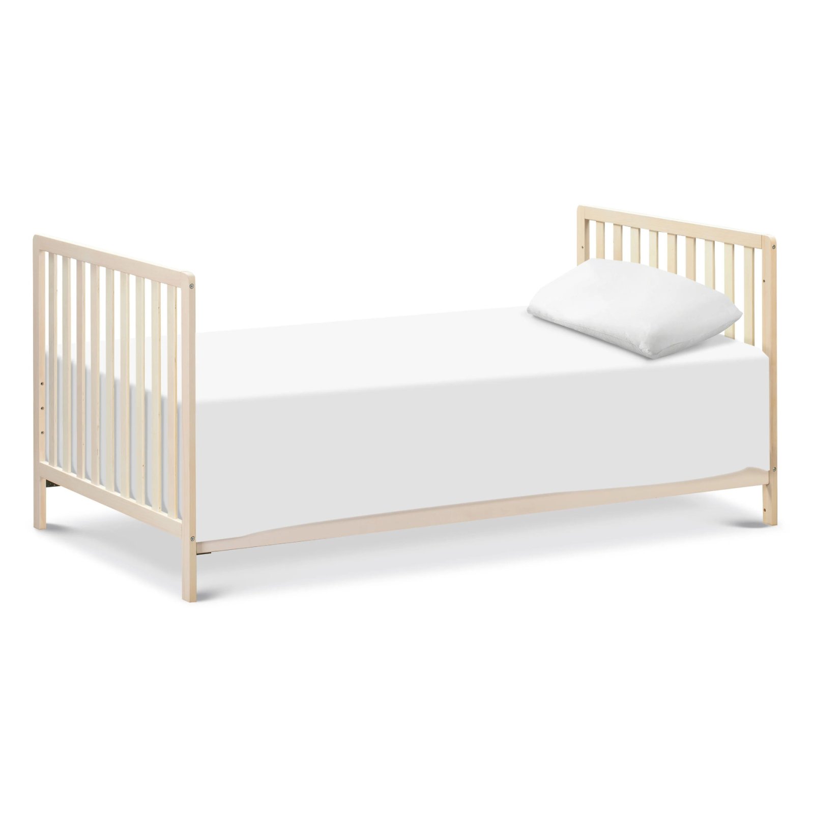 Colby 4 - In - 1 Convertible Mini Crib With Trundle Washed Natural