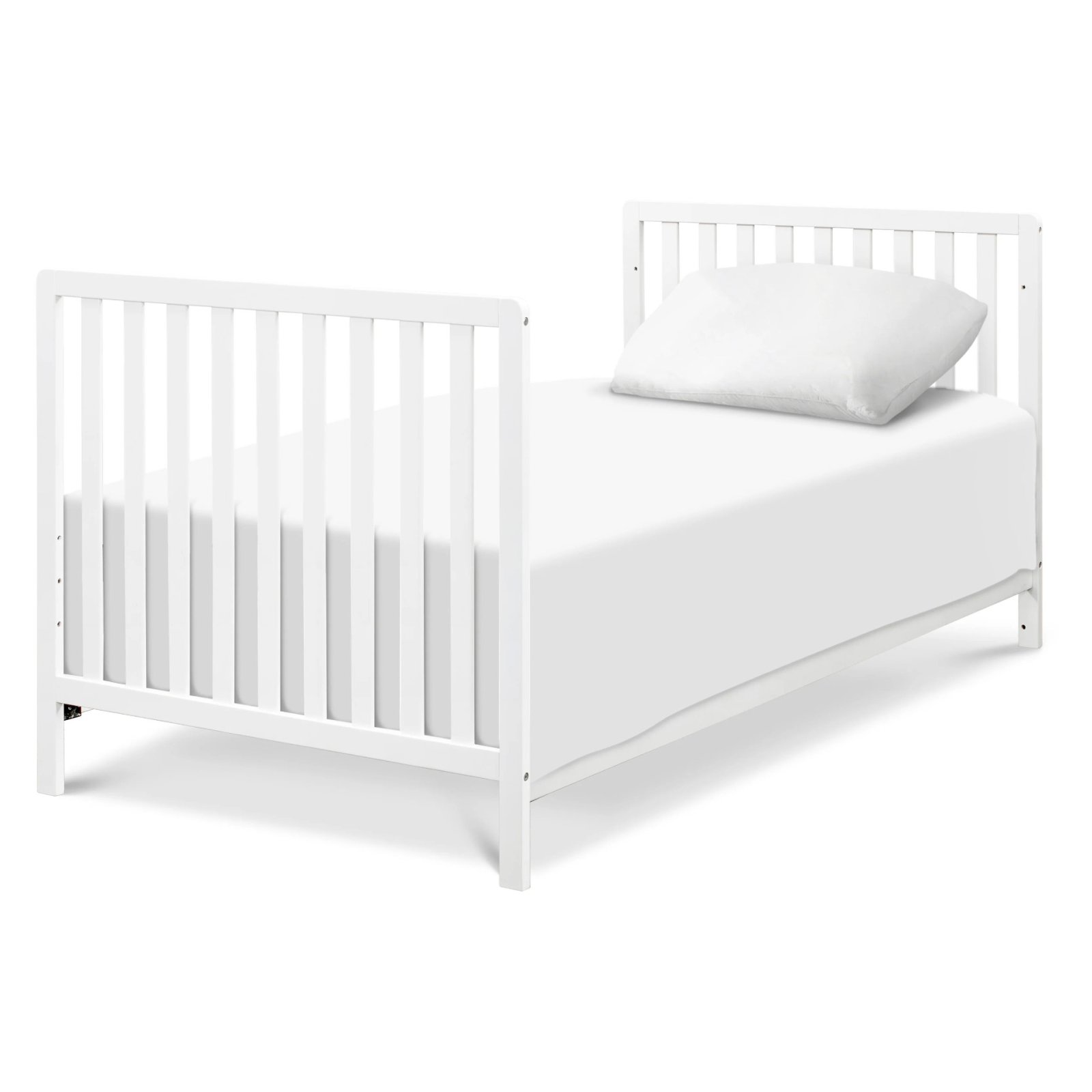 Colby 4 - In - 1 Convertible Mini Crib With Trundle White