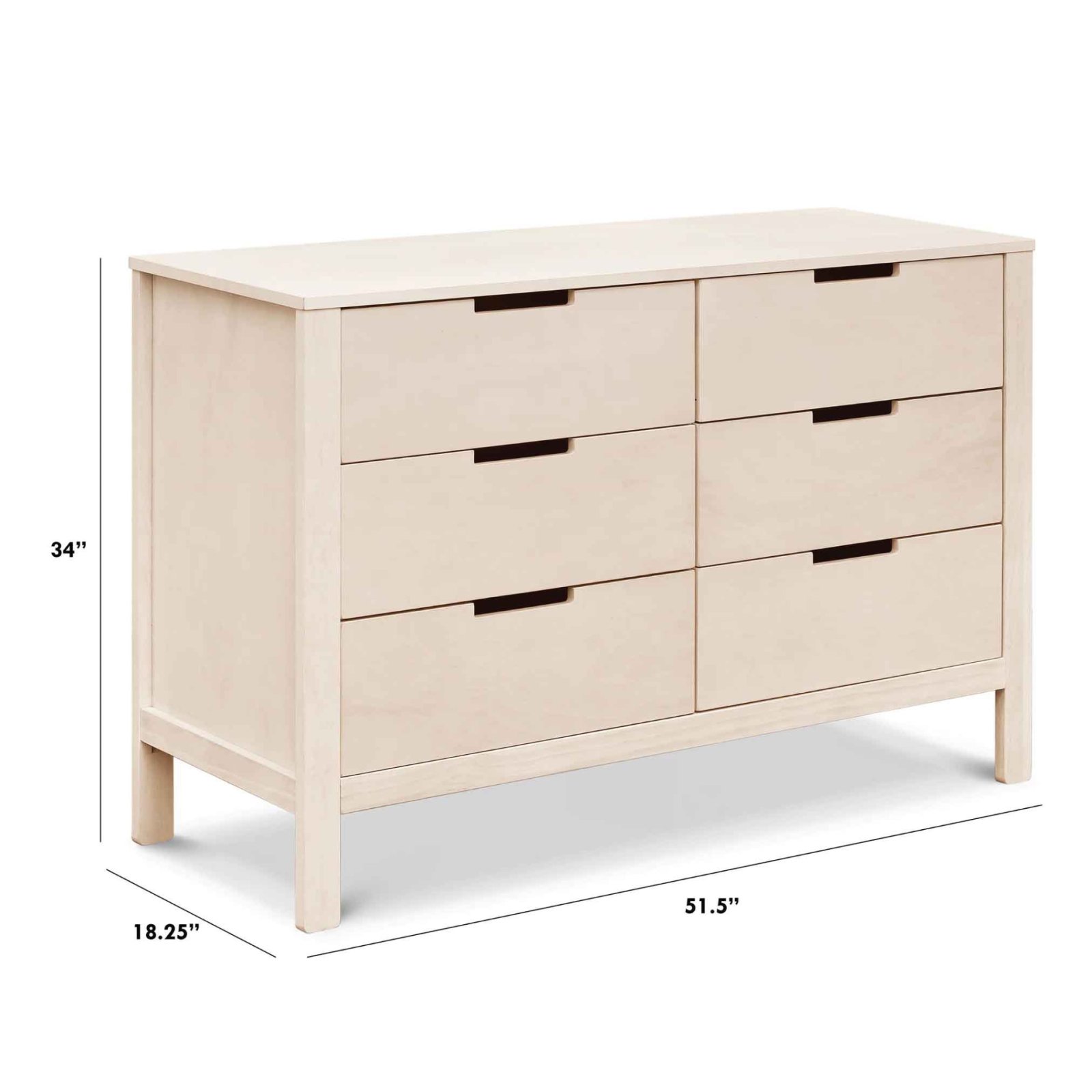 Colby 6 Draw Dresser
