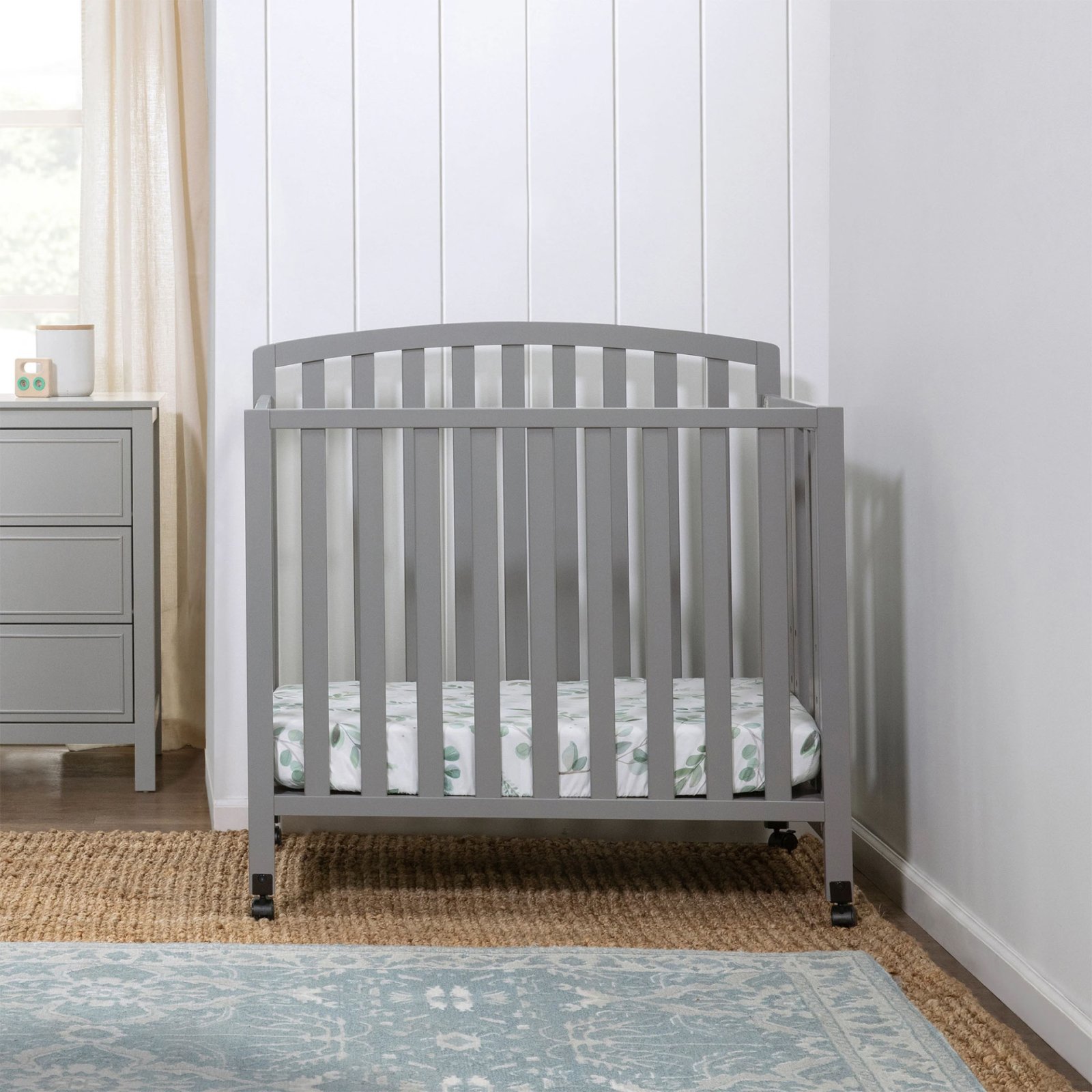 Dylan Portable Mini Crib 3 In 1 - Grey