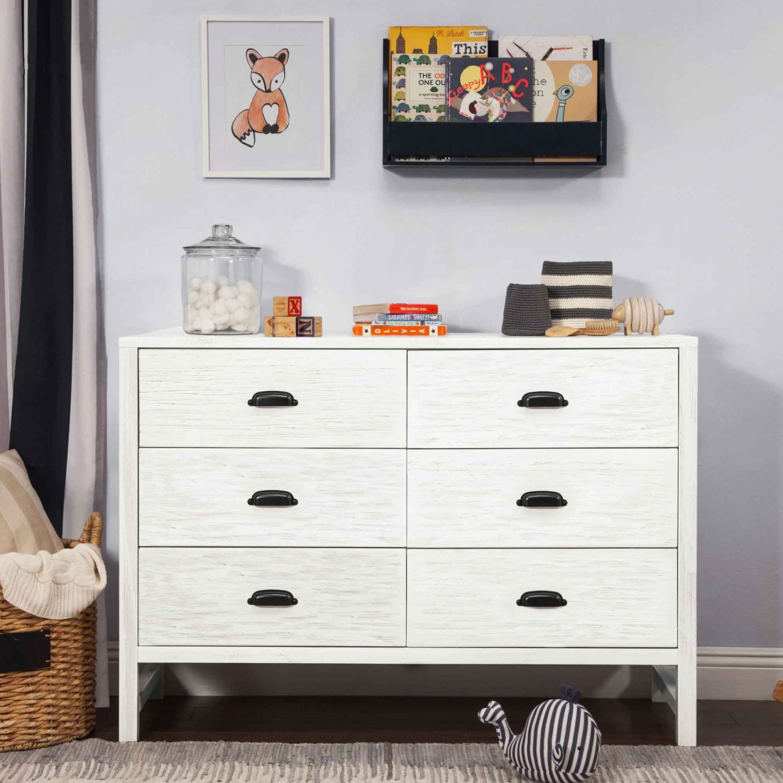 Fairway 6 Drawer Double Dresser