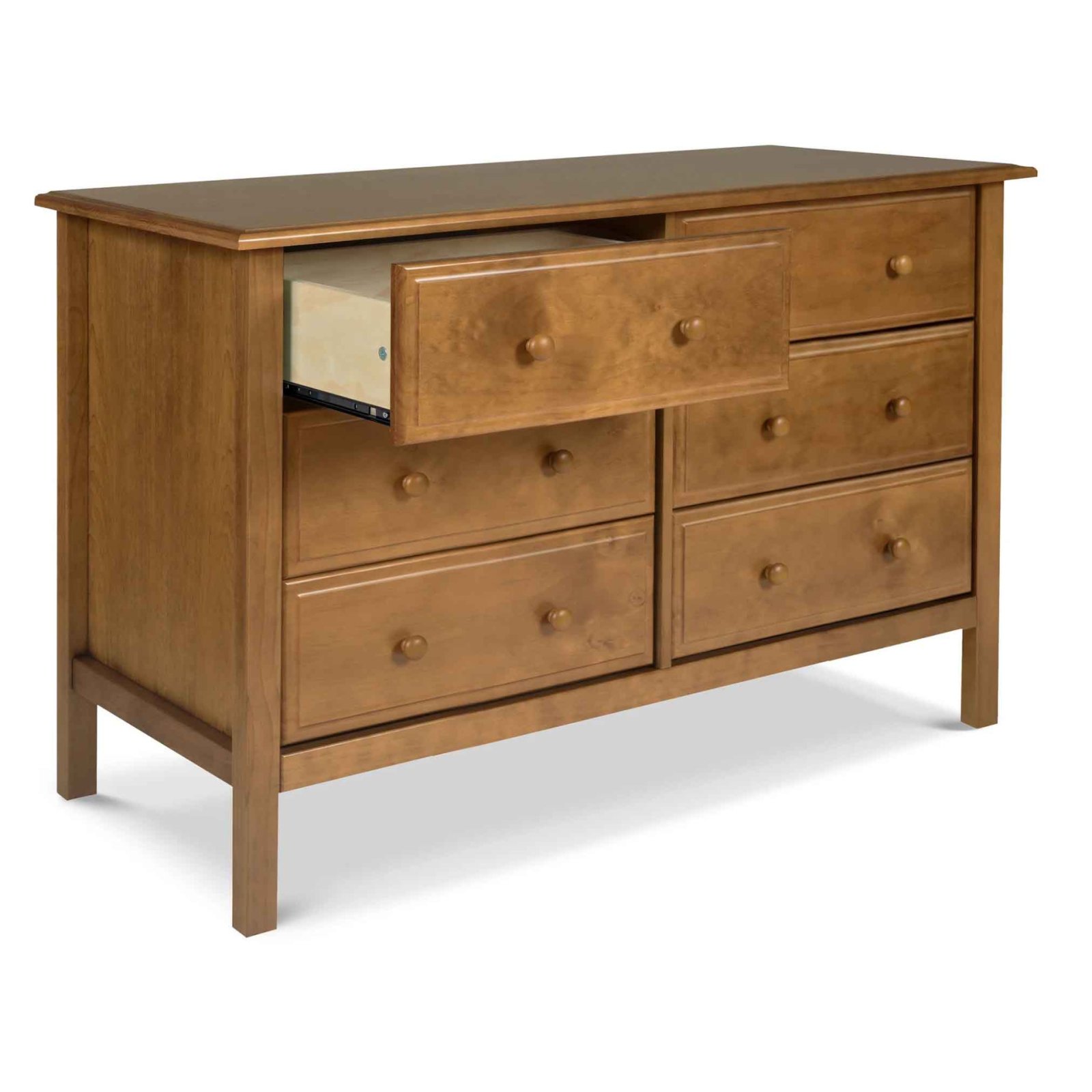 Jayden 6 Drawer Double Dresser Chestnut