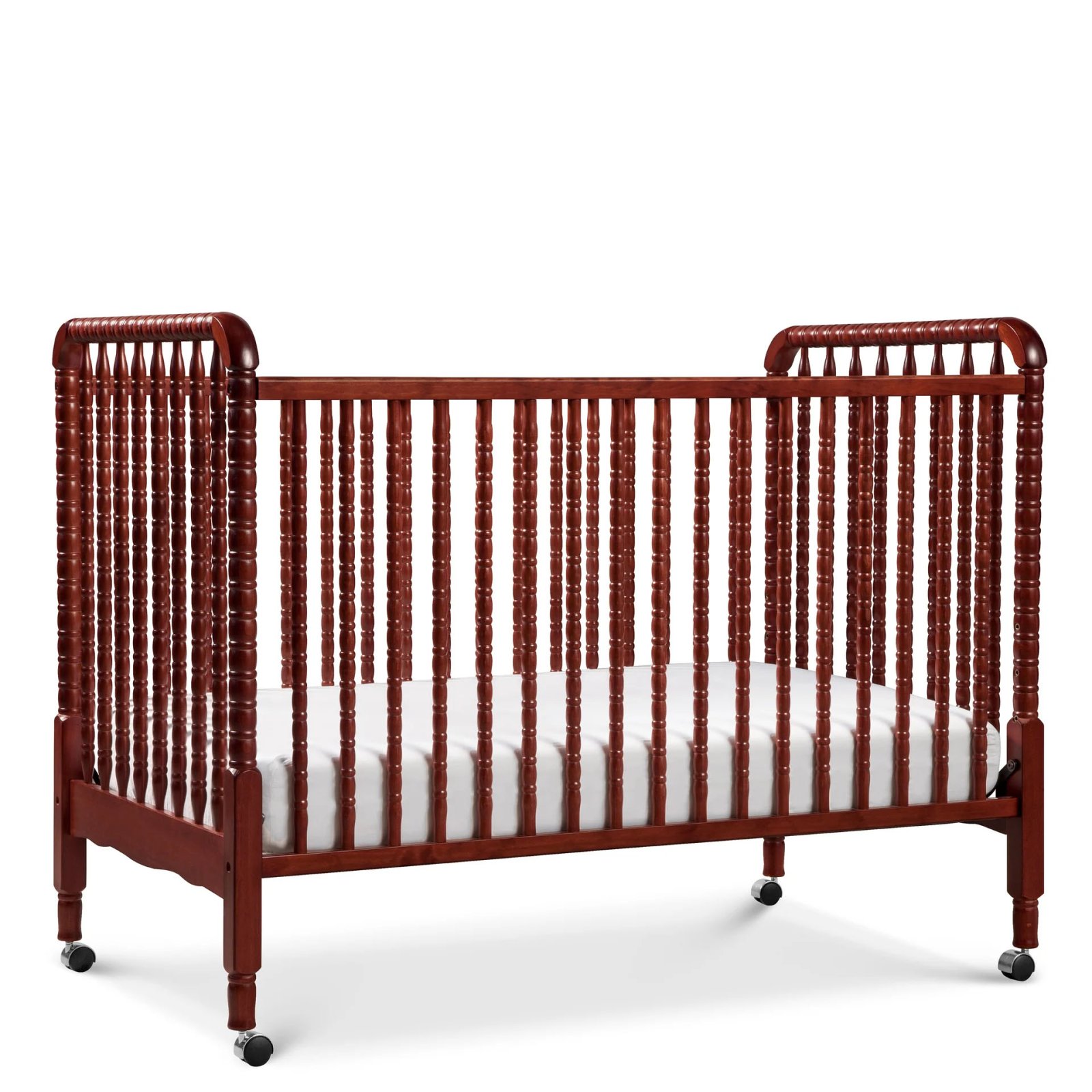 Jenny Lind 3 In 1 Convertible Crib - Cherry