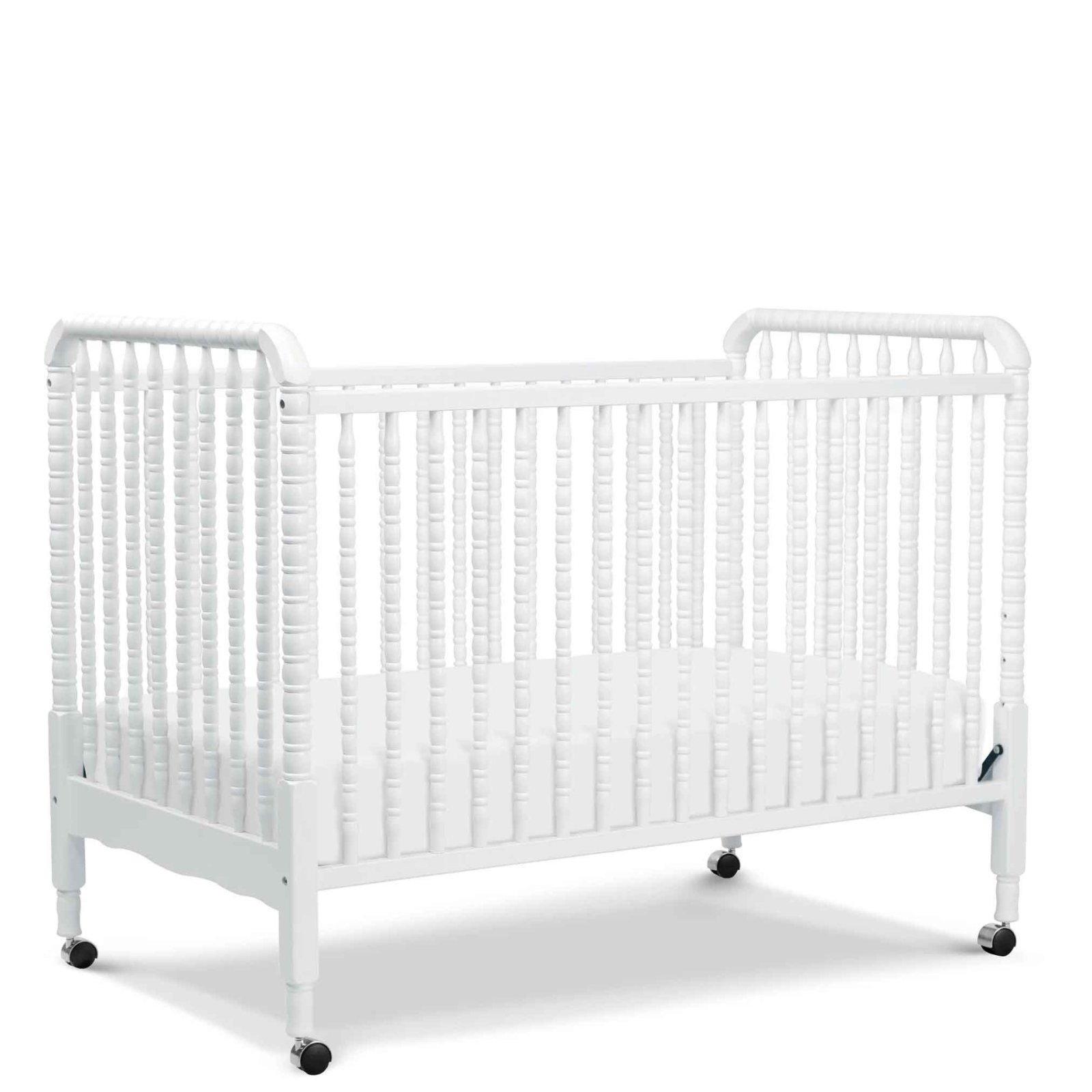 Jenny Lind 3 In 1 Convertible Crib - White