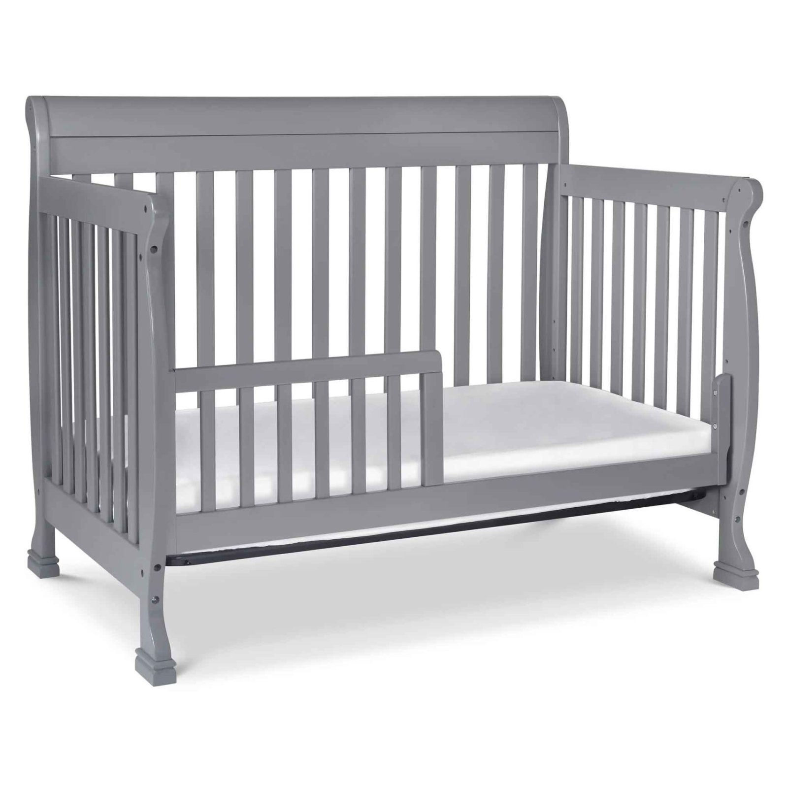 Kalani 4 In 1 Convertible Crib - Grey