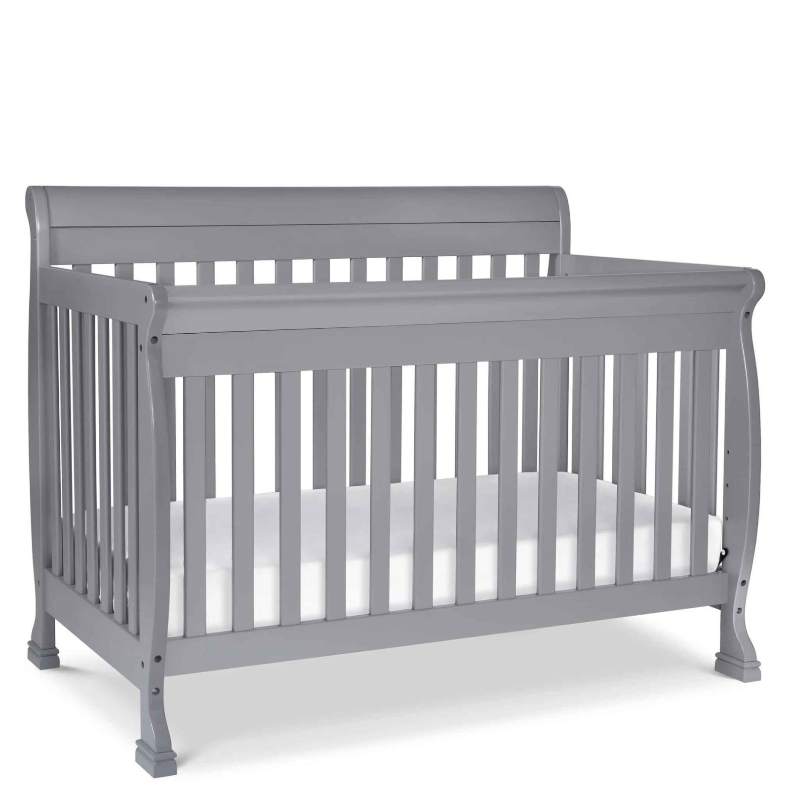 Kalani 4 In 1 Convertible Crib - Grey