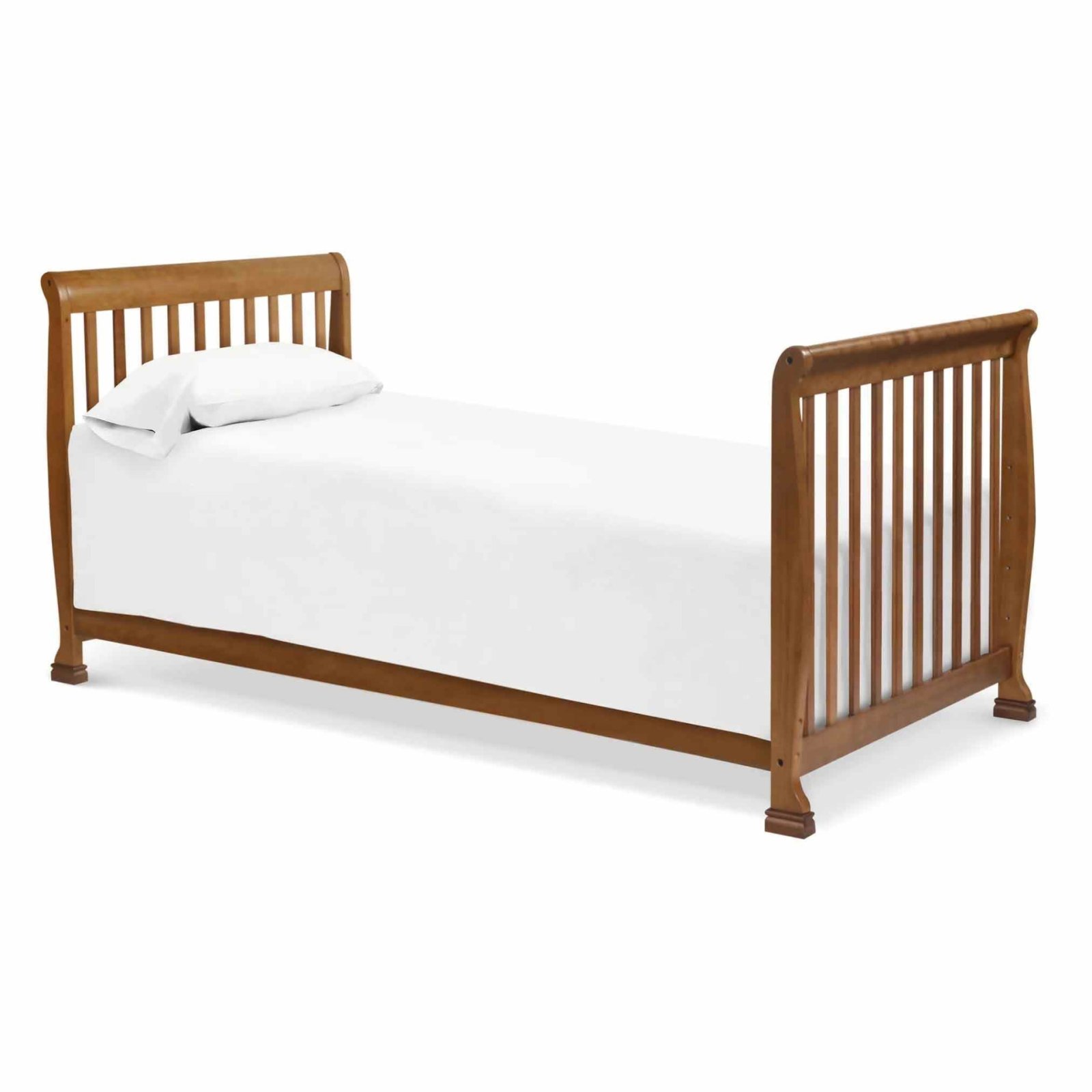 Kalani 4 In 1 Convertible Mini Crib - Chestnut