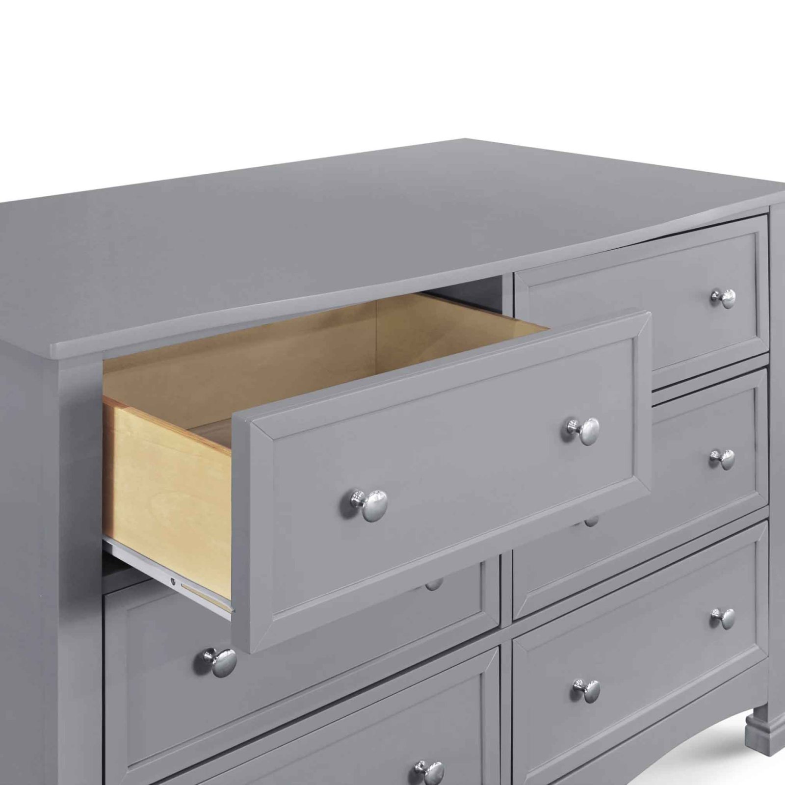 Kalani 6 Drawer Double Wide Dresser Grey