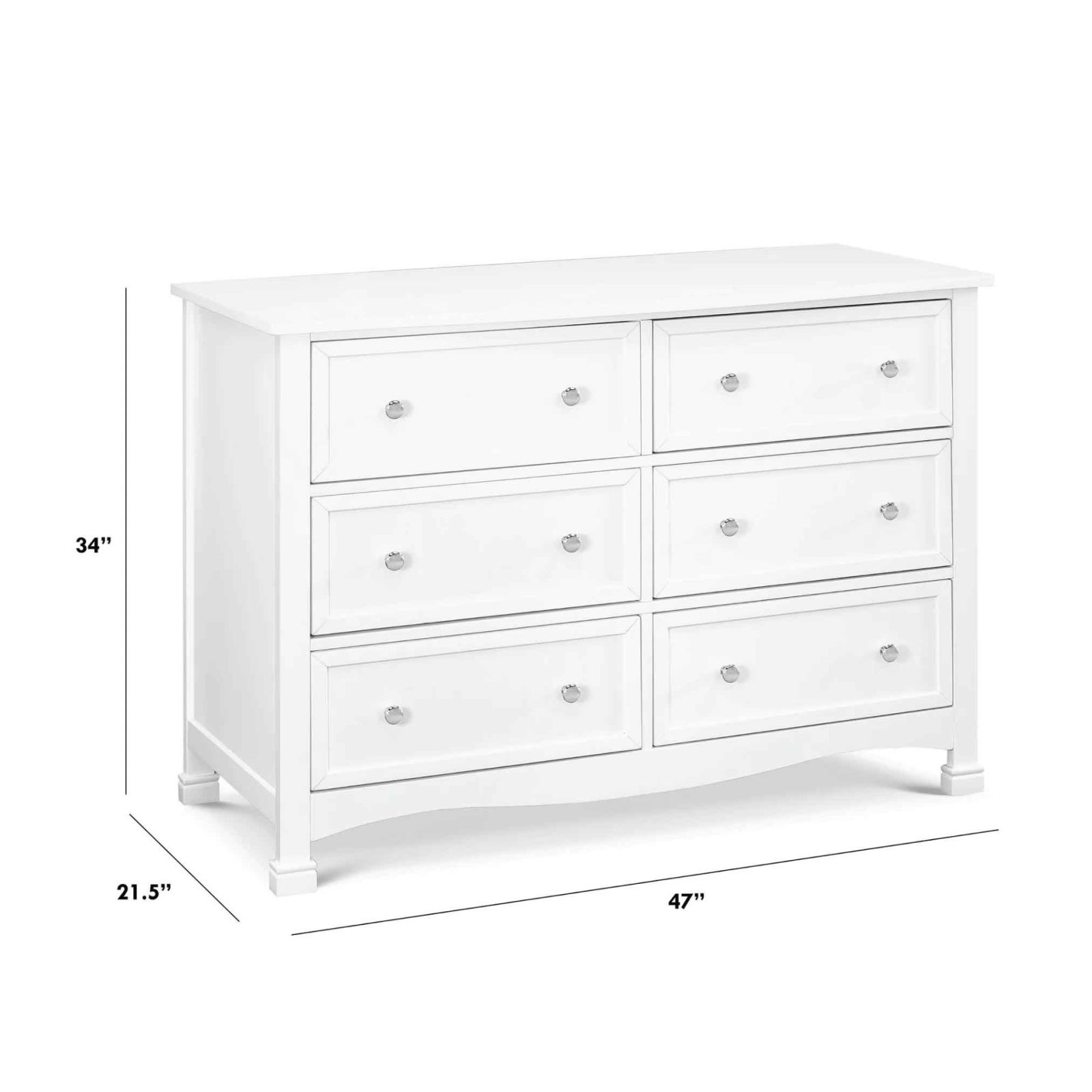 Kalani 6 Drawer Double Wide Dresser