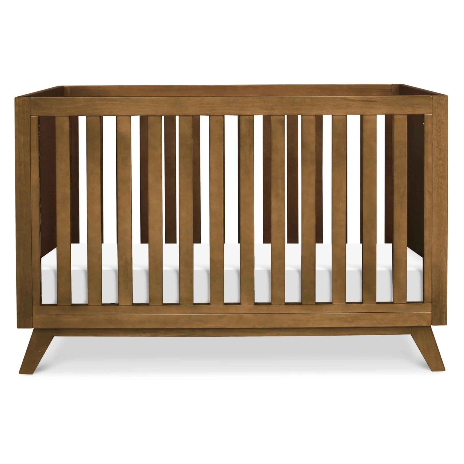 Otto 3 in 1 Convertible Crib - Walnut