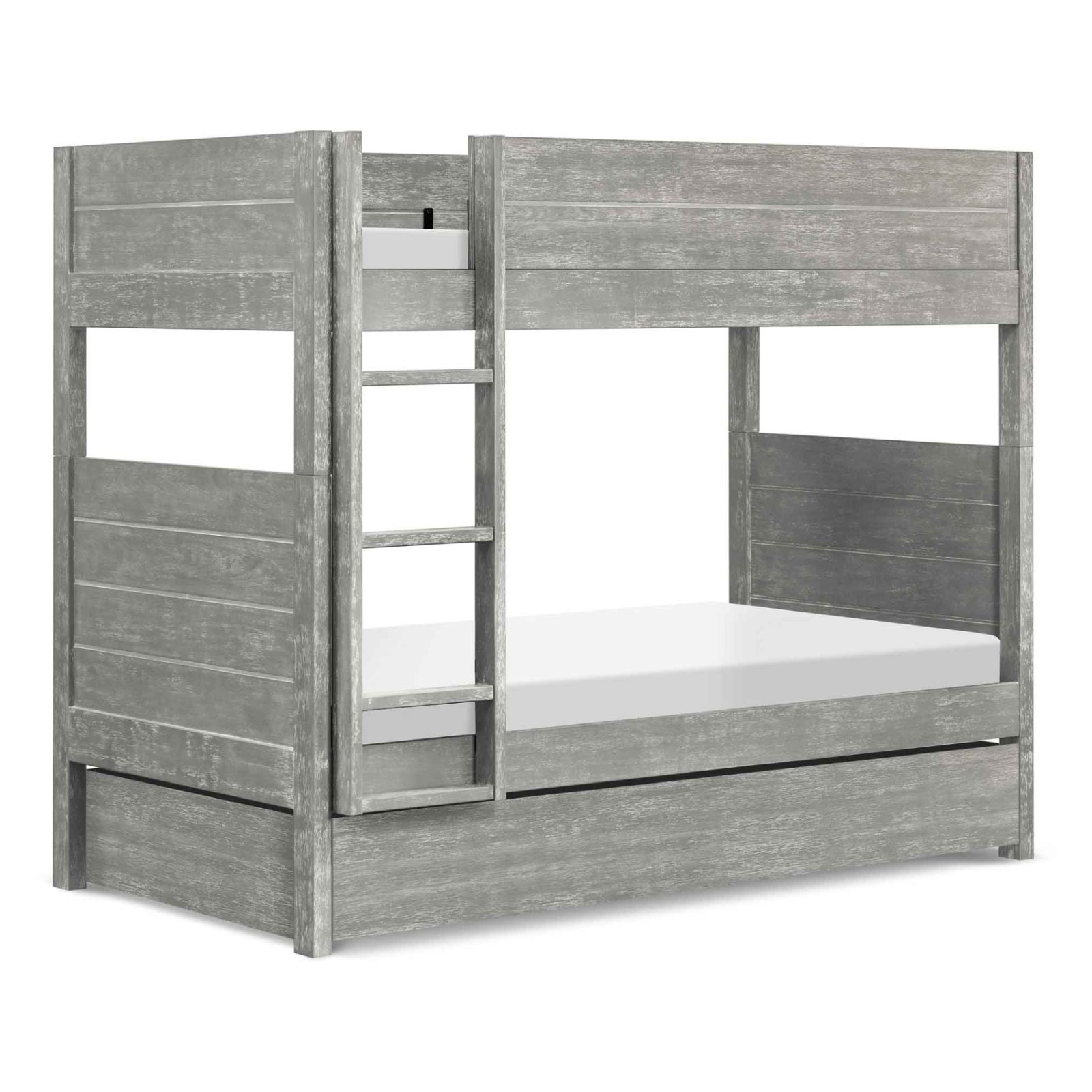 Universal Twin Storage Trundle Bed - Cottage Grey