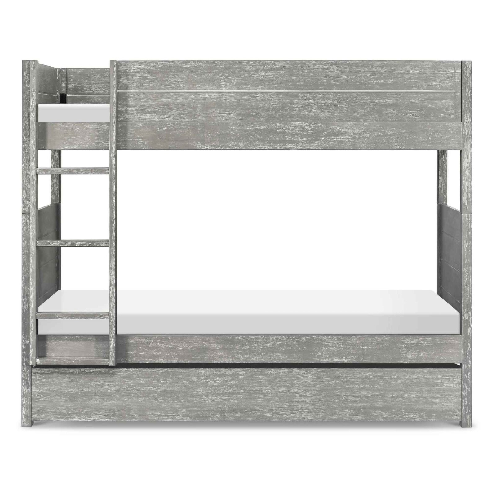 Universal Twin Storage Trundle Bed - Cottage Grey