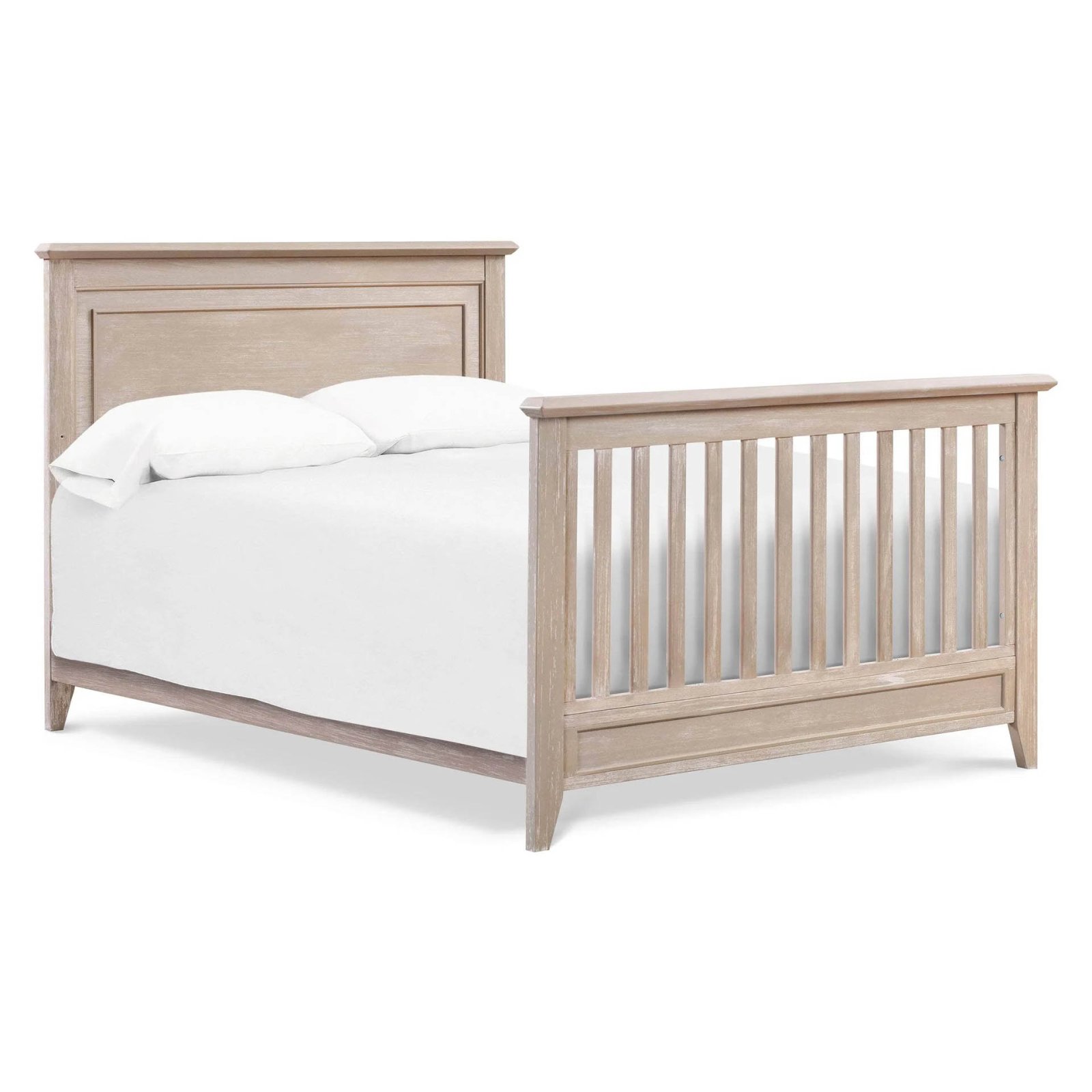 Beckett Rustic 4 In 1 Flat Top Crib - Sandbar
