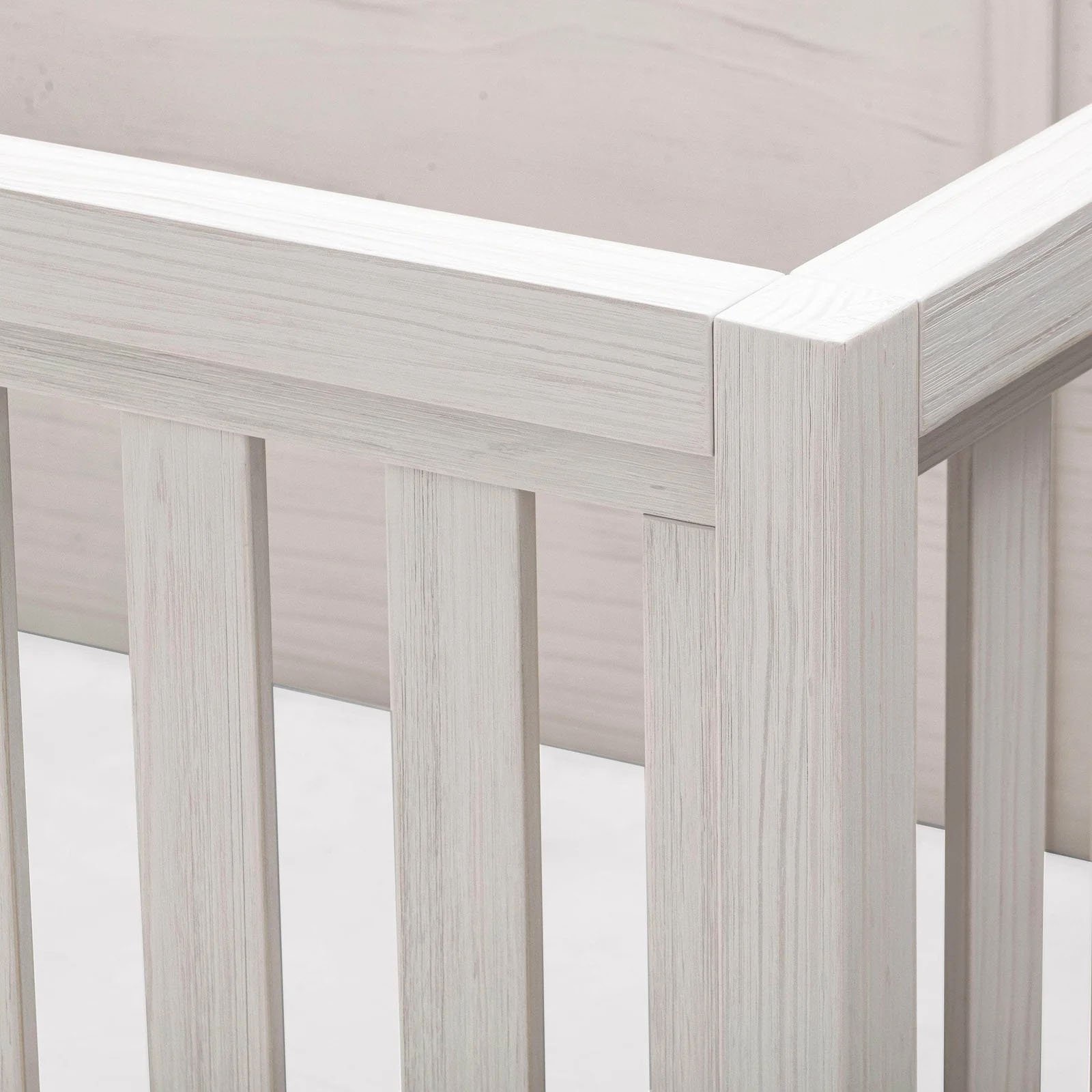 Newbern 4-in-1 Convertible Crib - White Dirftwood