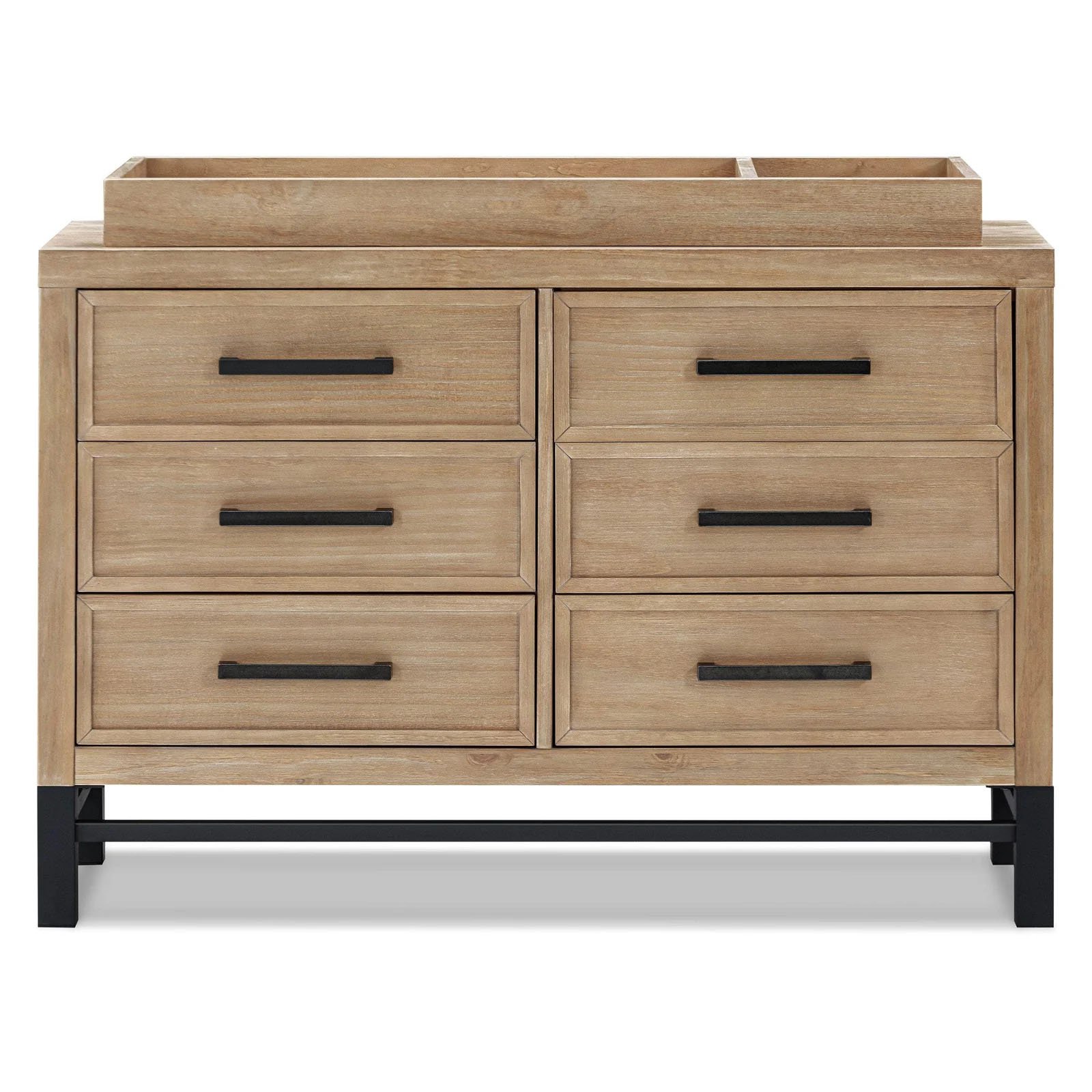 Newbern 6 Drawer Assembled Dresser - Dirftwood