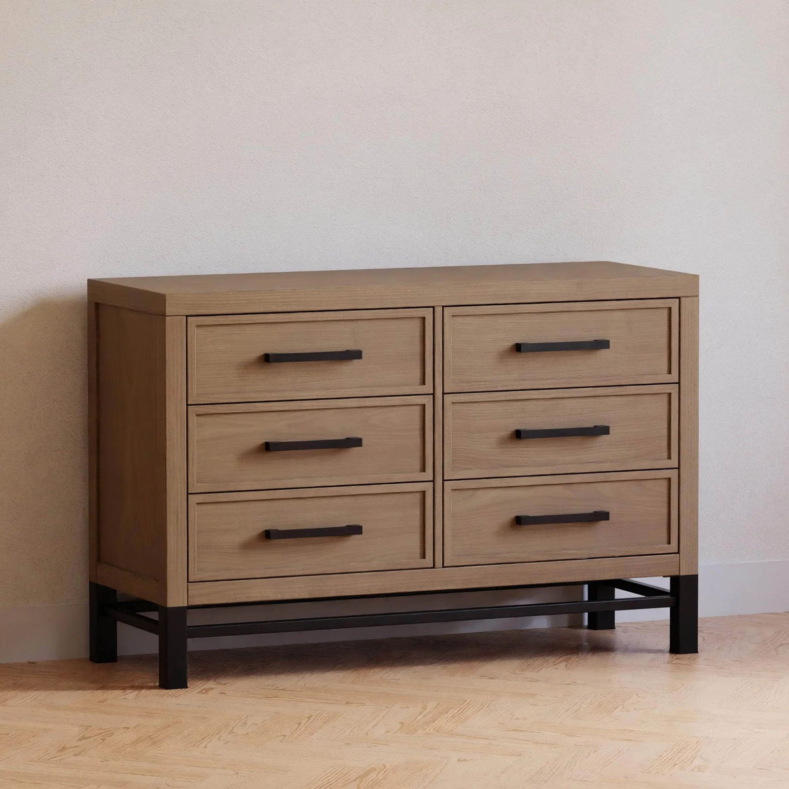 Newbern 6 Drawer Assembled Dresser - Dirftwood