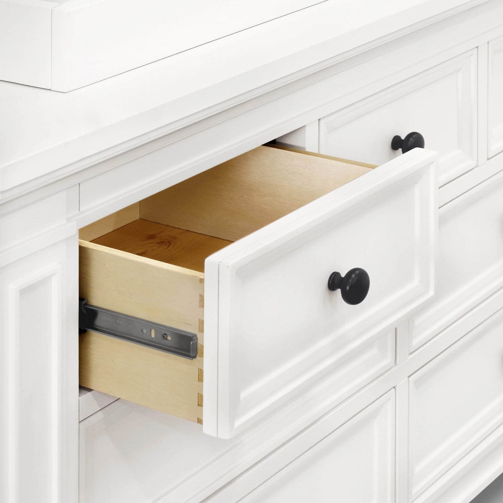 Classic 7 Drawer Double Dresser - Warm White