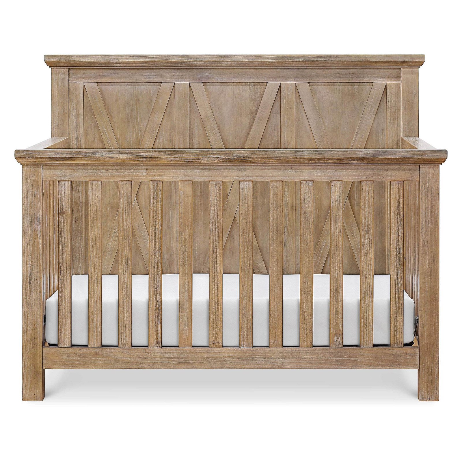 Emory Farmhouse 4 In 1 Convertible Crib - Driftwood
