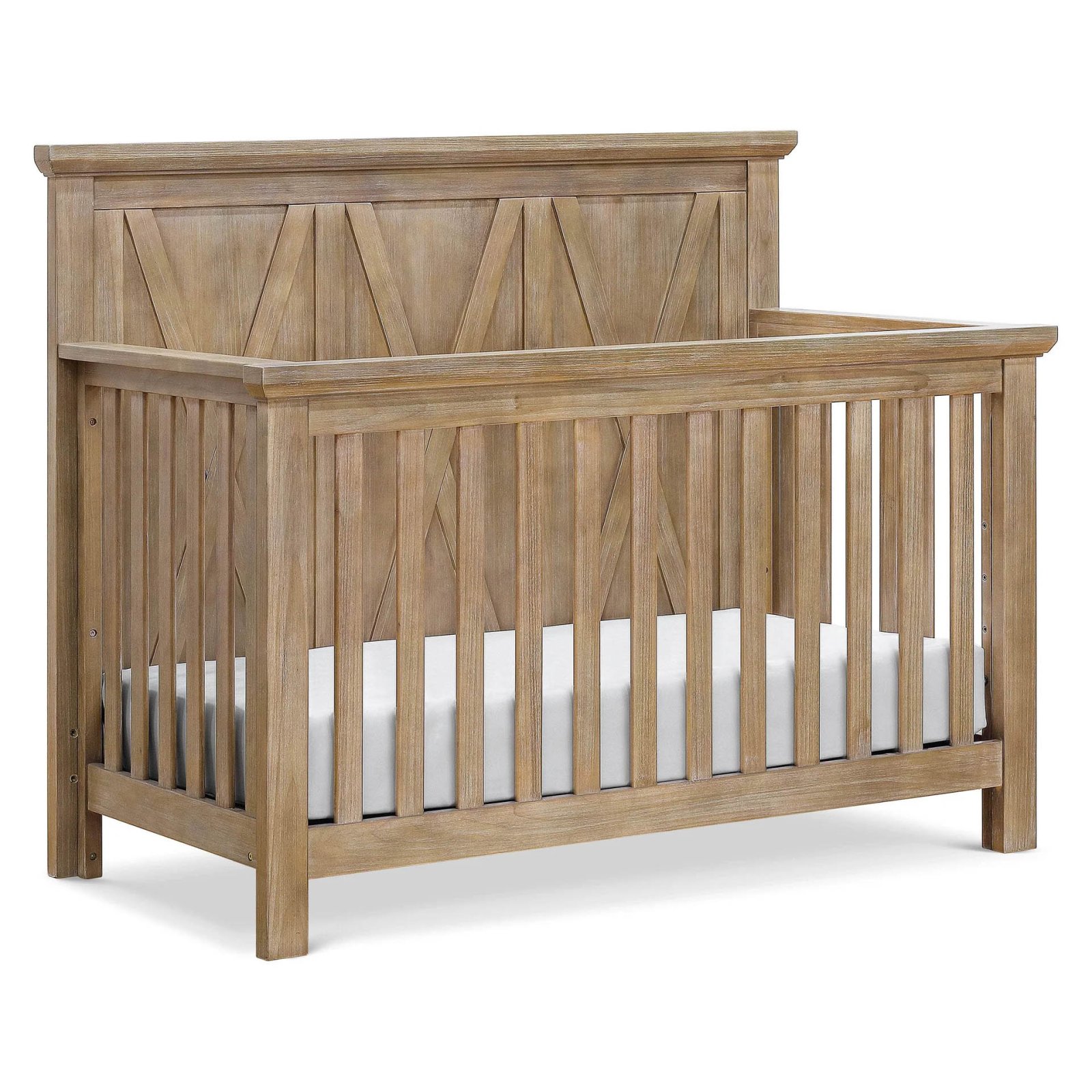 Emory Farmhouse 4 In 1 Convertible Crib - Driftwood