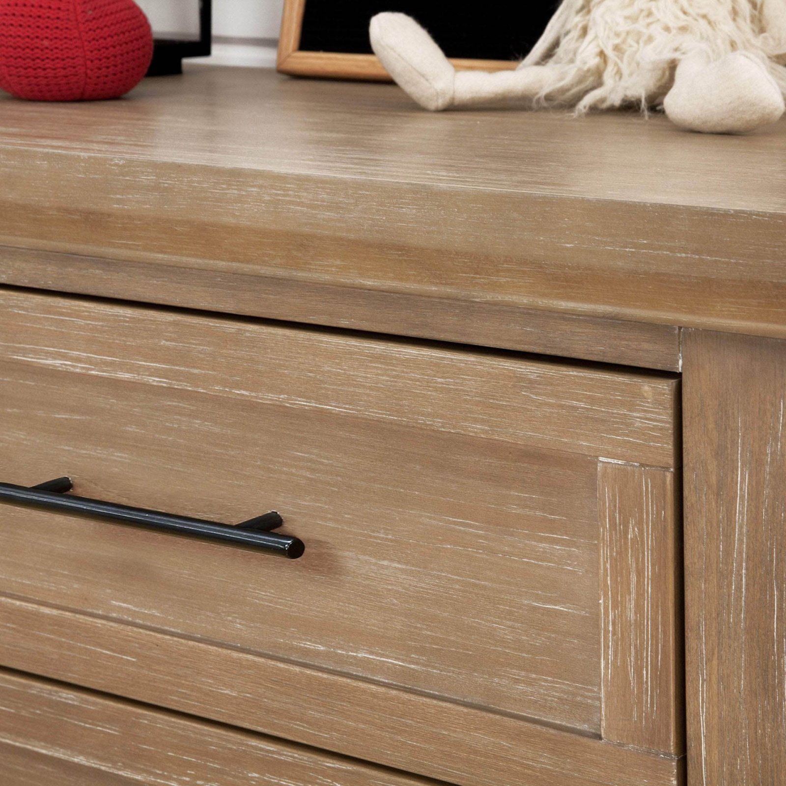 Emory Farmhouse Double Dresser - Driftwood