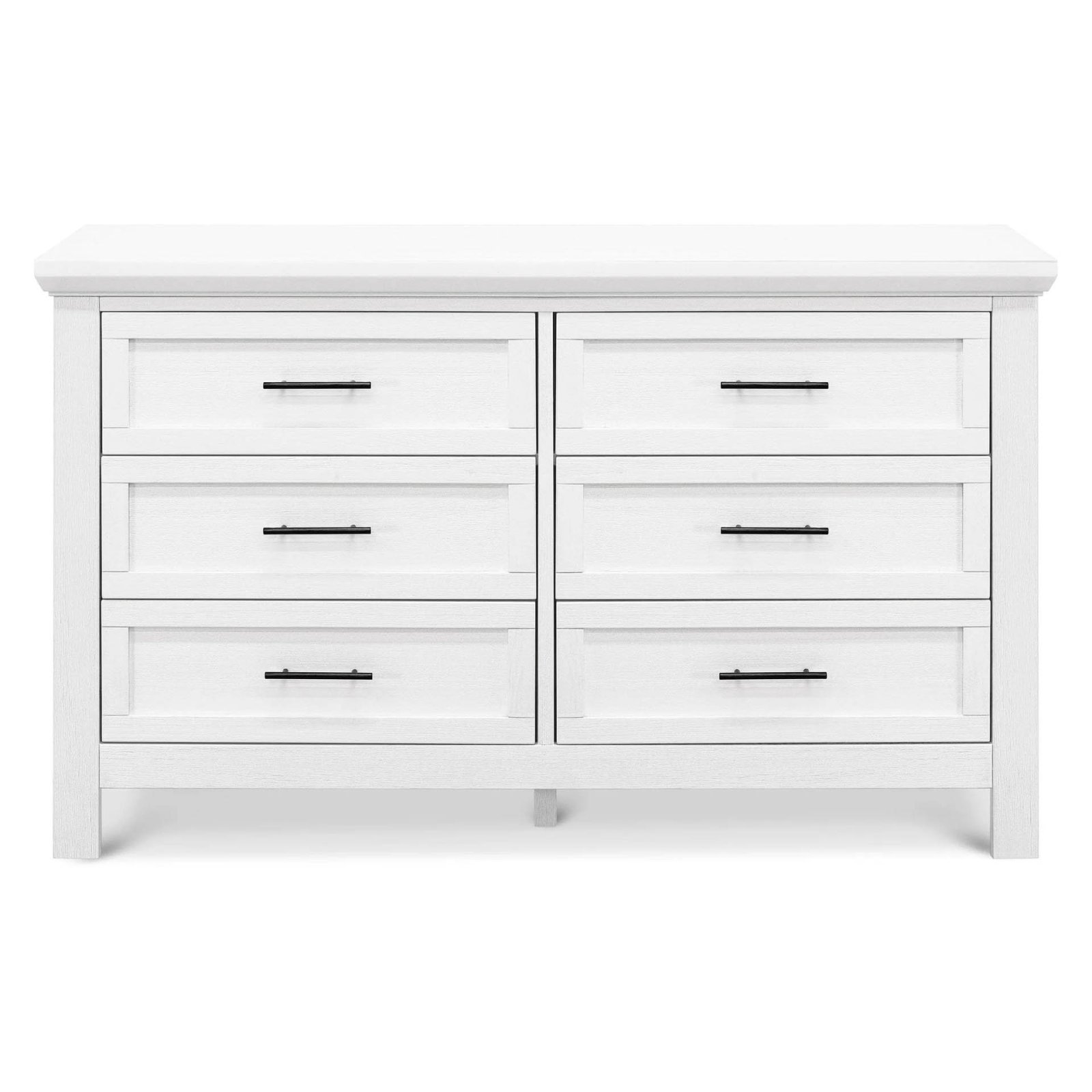 Emory Farmhouse Double Dresser - Linen White