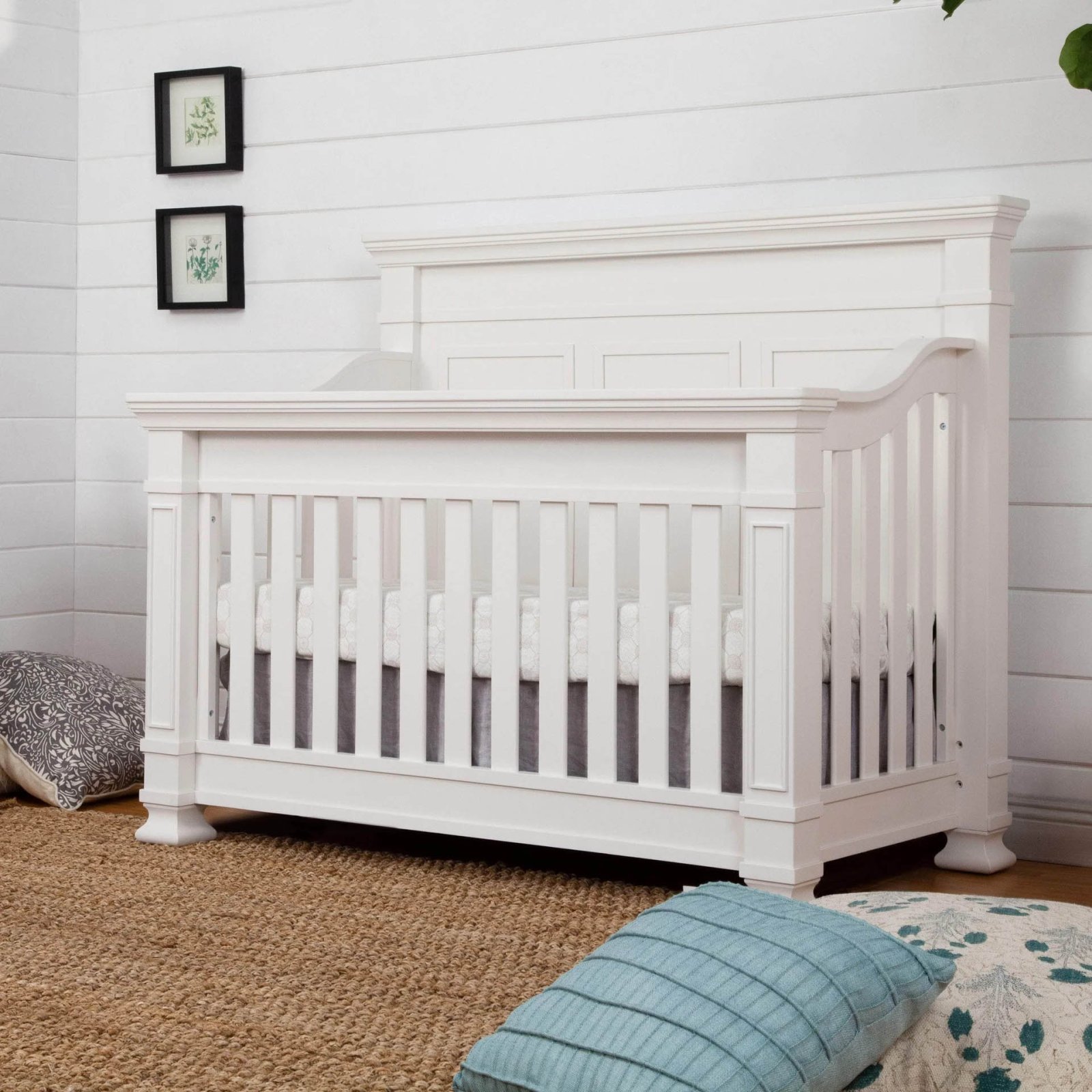 Tillen 4 - In - 1 Convertible Crib - Warm White