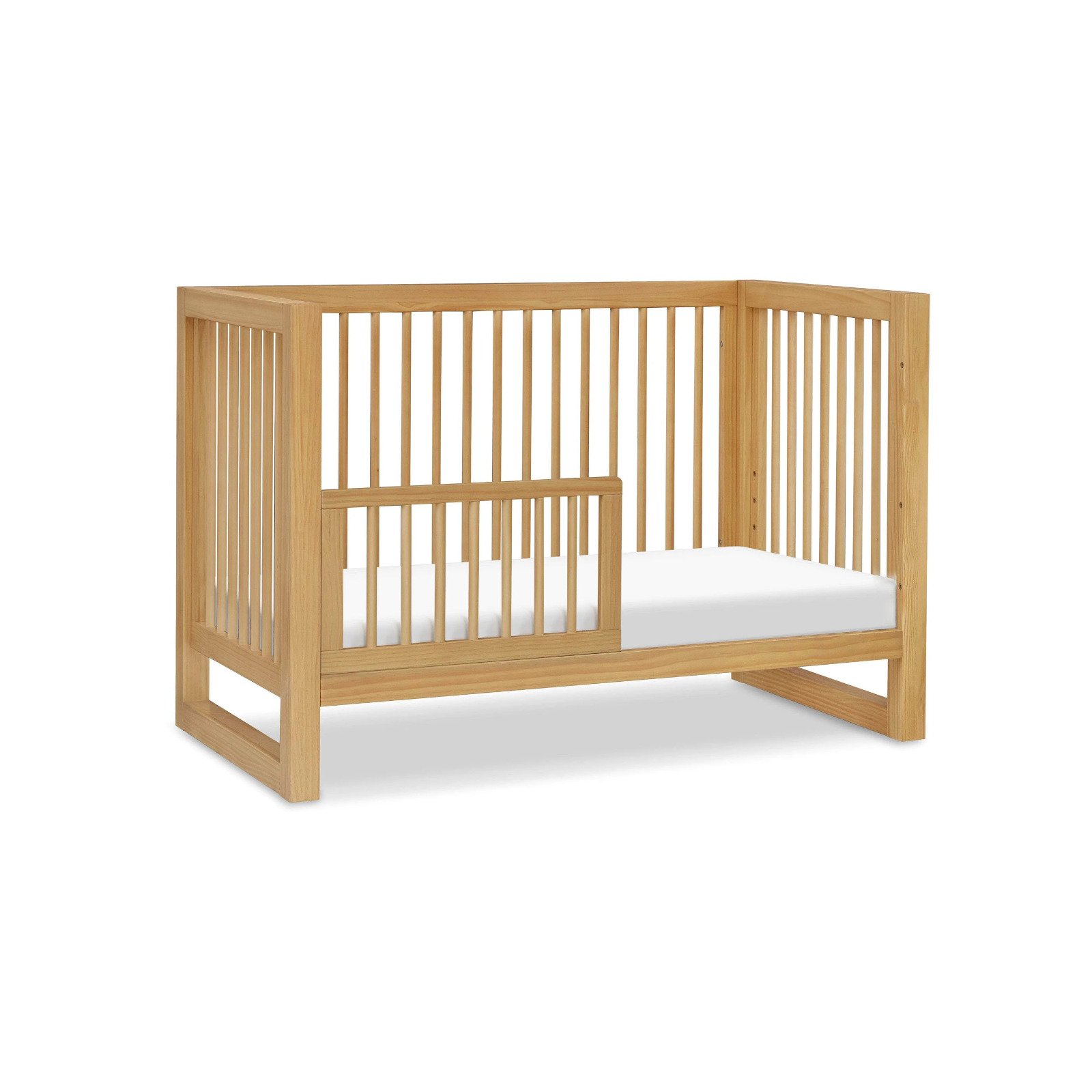 Nantucket 3-in-1 Convertible Crib with Toddler Kit - Honey