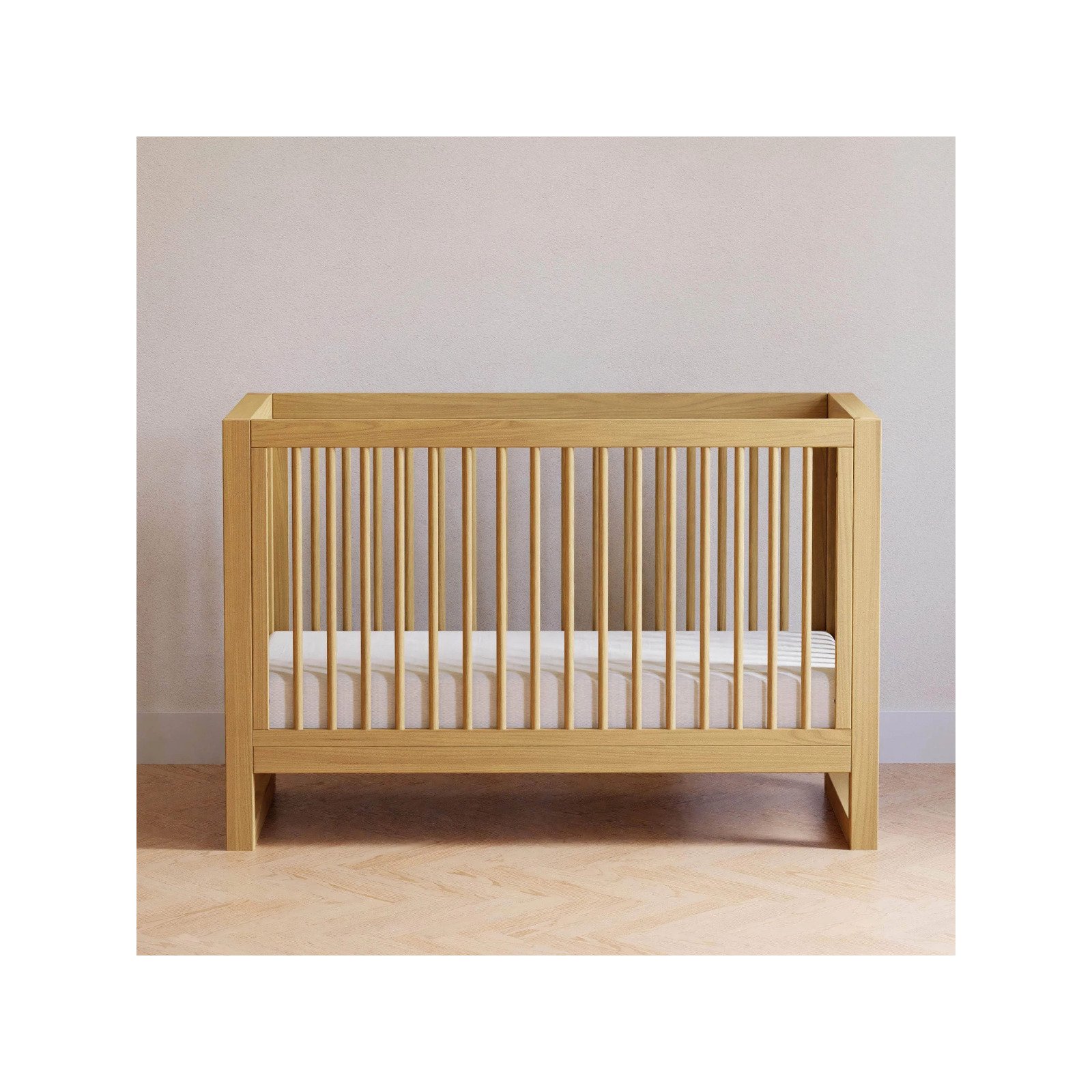 Nantucket 3-in-1 Convertible Crib with Toddler Kit - Honey