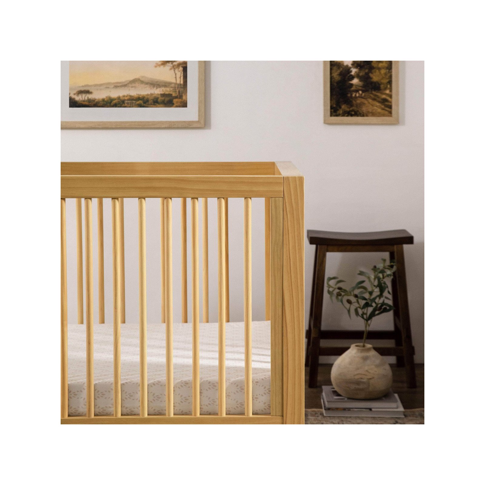 Nantucket 3-in-1 Convertible Crib with Toddler Kit - Honey