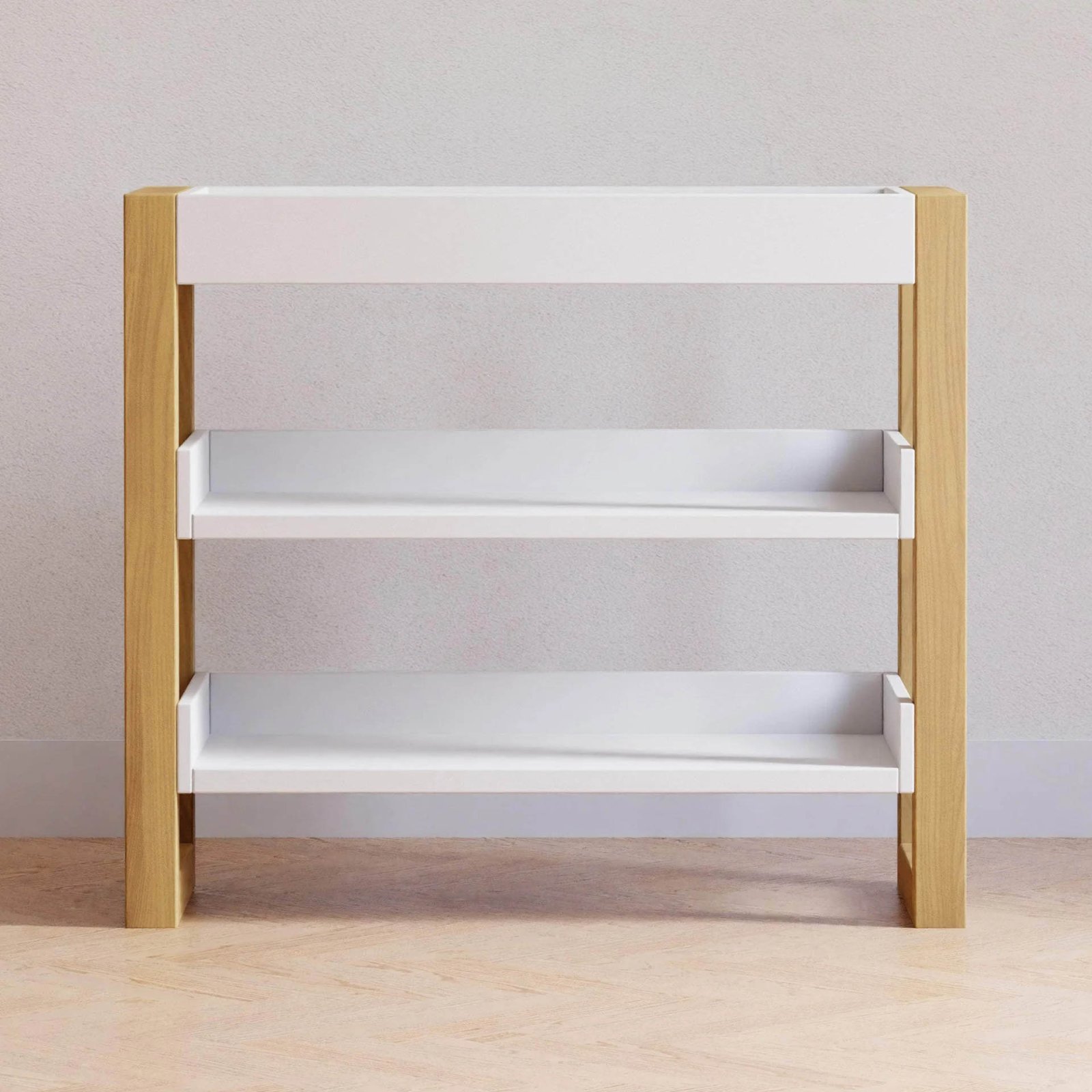 Nantucket Changing Table - Warm White/Honey